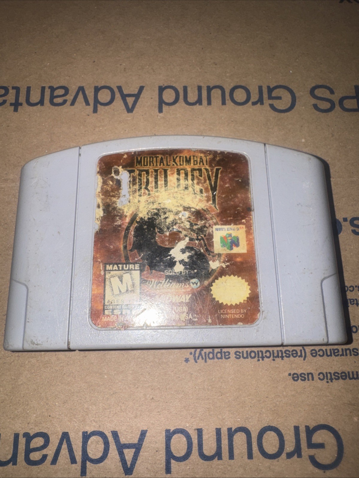 Mortal Kombat Trilogy (Nintendo 64, 1996) / Tested / Authentic – N64