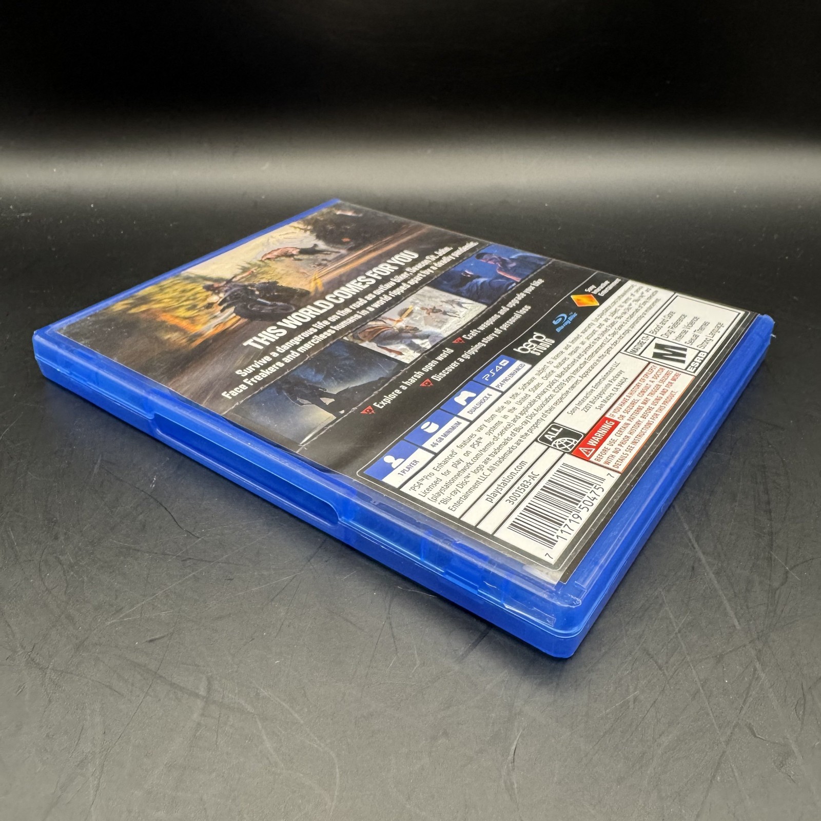 Days Gone (Sony PlayStation 4, 2019) COMPLETE IN BOX (CIB) Tested & Works!