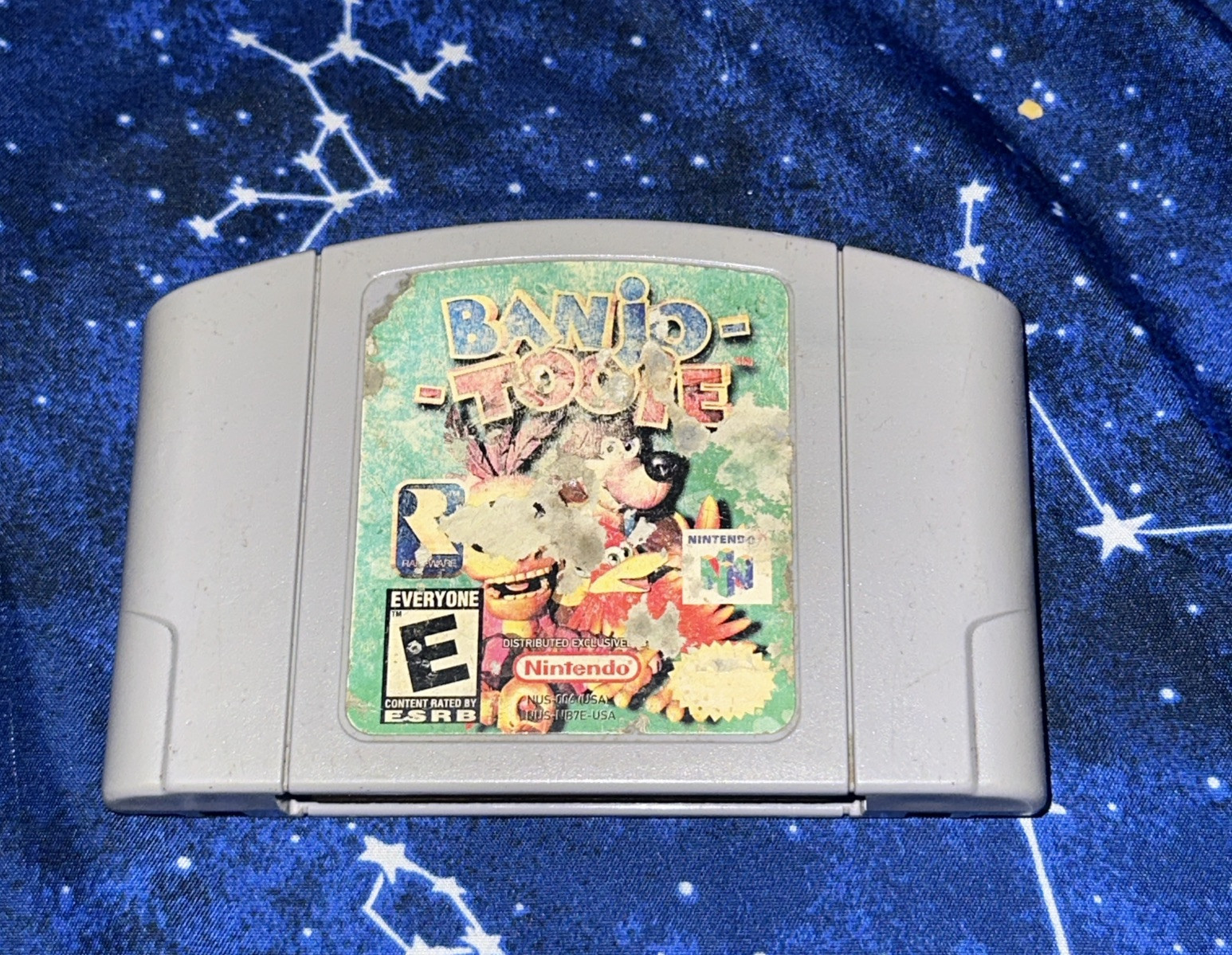 Banjo-Tooie N64 Game Authentic Tested Works see condition issue in photos