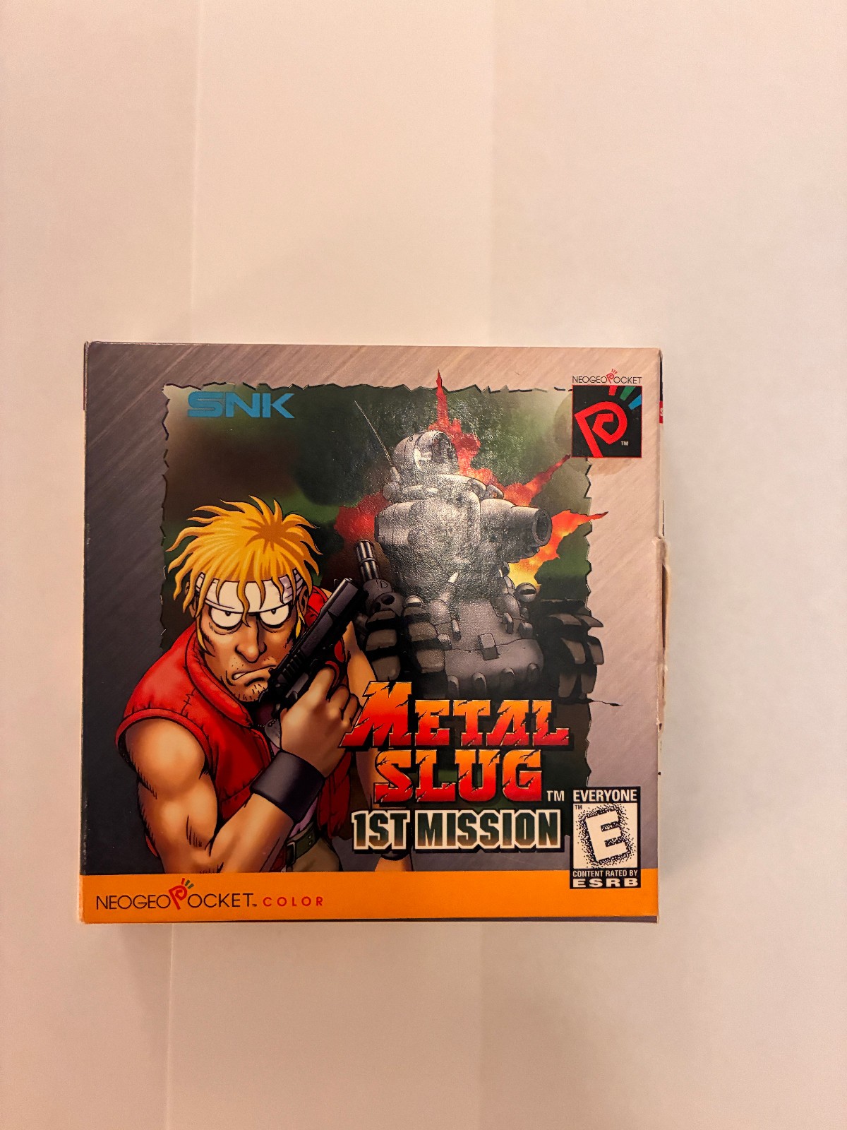 Metal Slug 1st Mission Neo Geo Pocket Color, 1999 – CIB Complete SNK US NGPC
