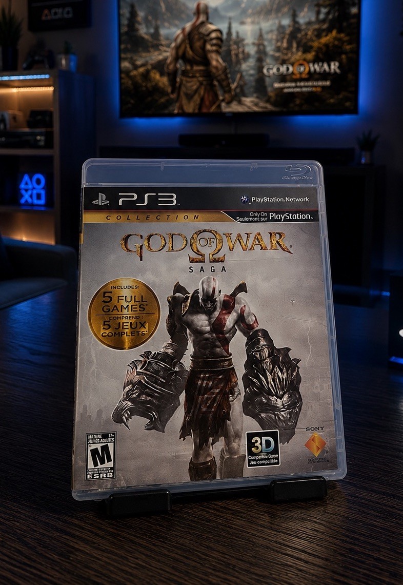 PS3 God of War Saga Collection Box Disc 2 Only With Case Tested Fast Shipping!!!