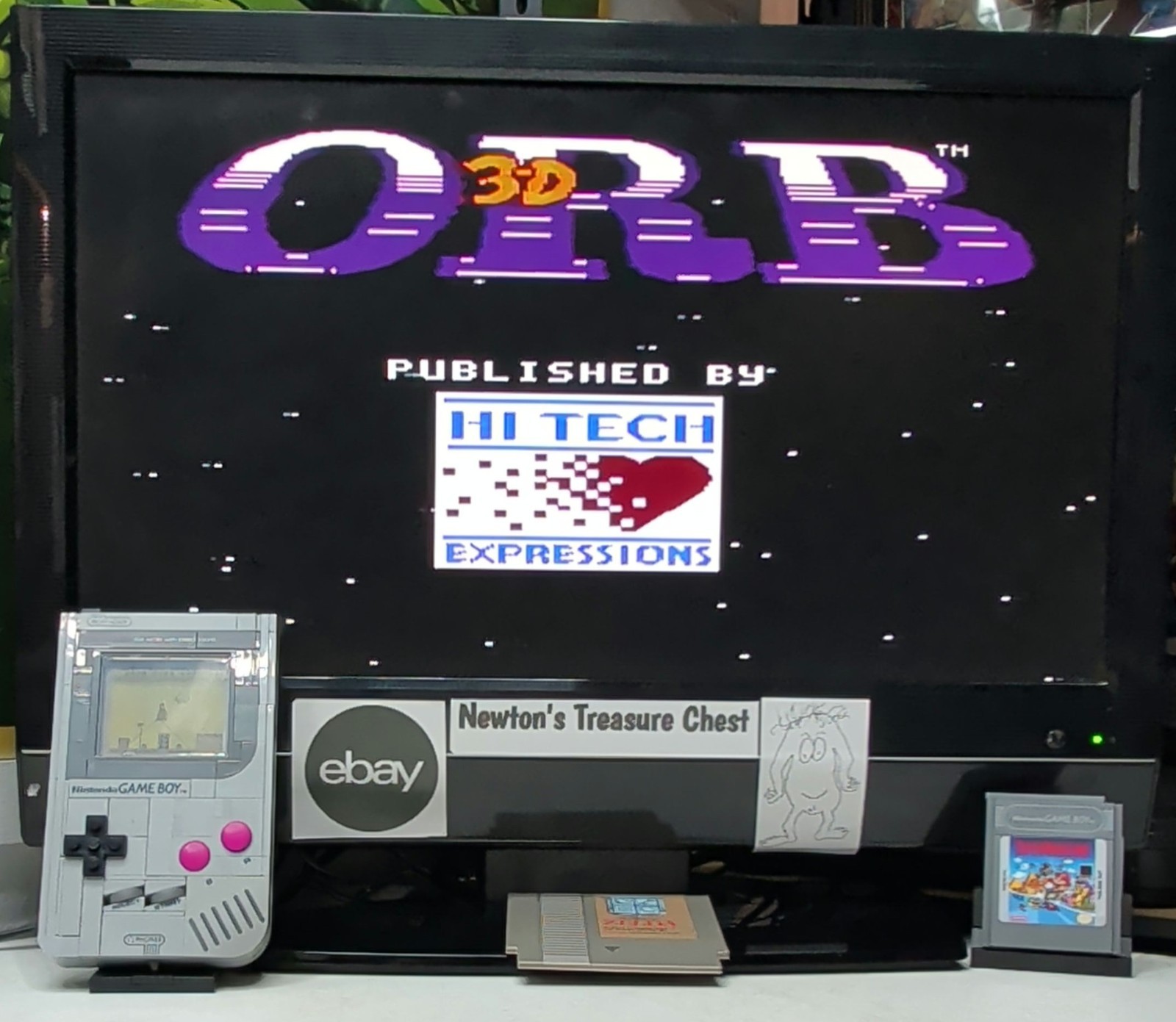 ORB-3D (Nintendo Entertainment System, 1990) Authentic NES Tested