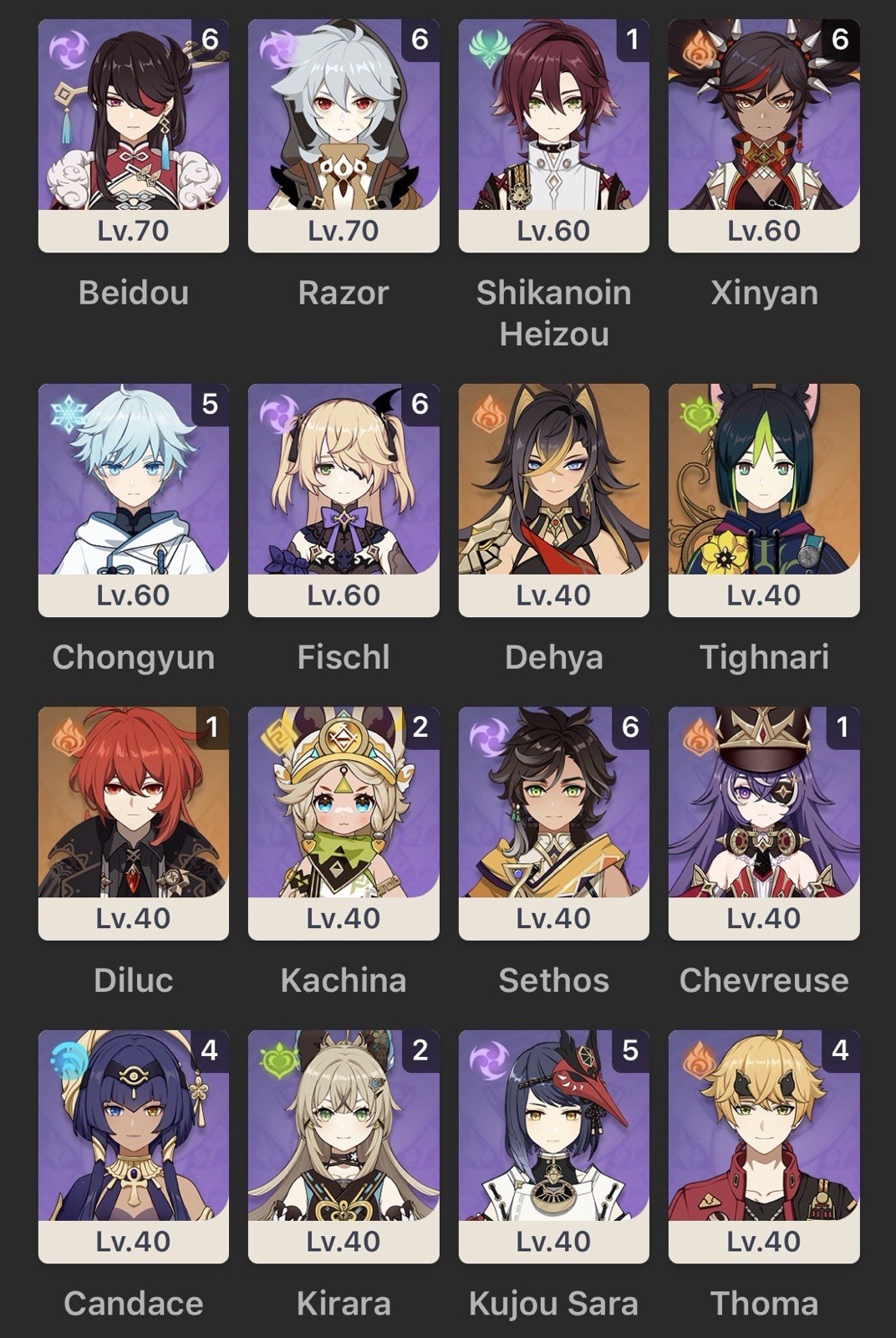 High-End Genshin Impact Account | North America (NA) Server