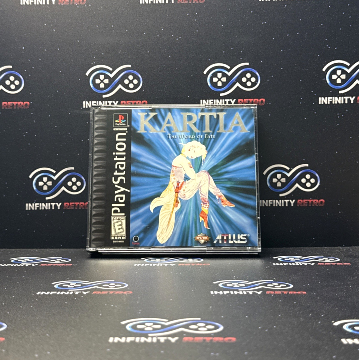 Kartia: The Word of Fate Sony PlayStation 1 PS1 CIB Complete Refurbished Tested