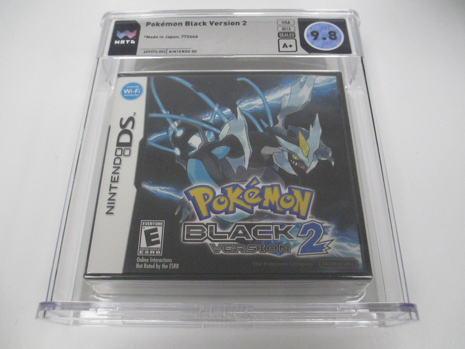Pokemon Black 2 Nintendo DS New Sealed Wata Graded 9.8 A+