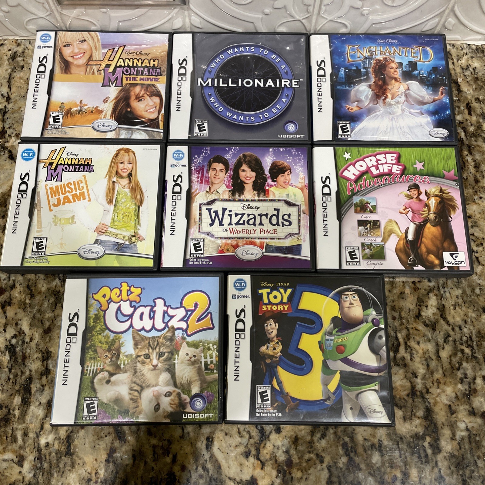 Nintendo DS Games Lot of 9 – Complete Family Kids Tested Working
