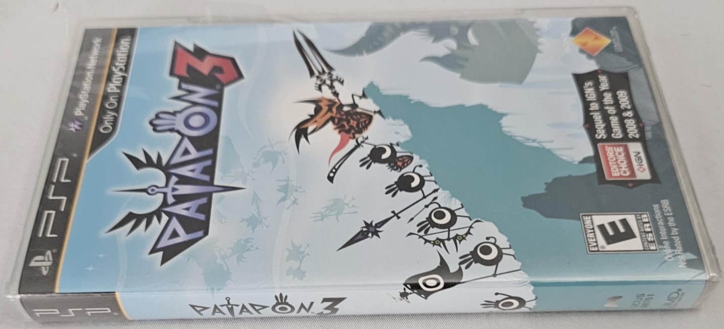 Patapon 3 – Physical Disc Version (PlayStation Portable PSP) Brand New