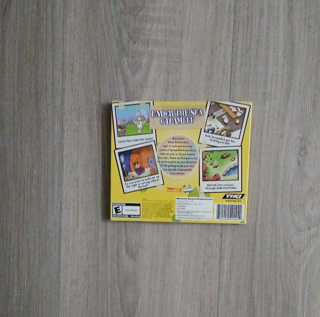 SpongeBob Squarepants Operation Krabby Patty – NEW Sealed Mini Box – PC CD ROM