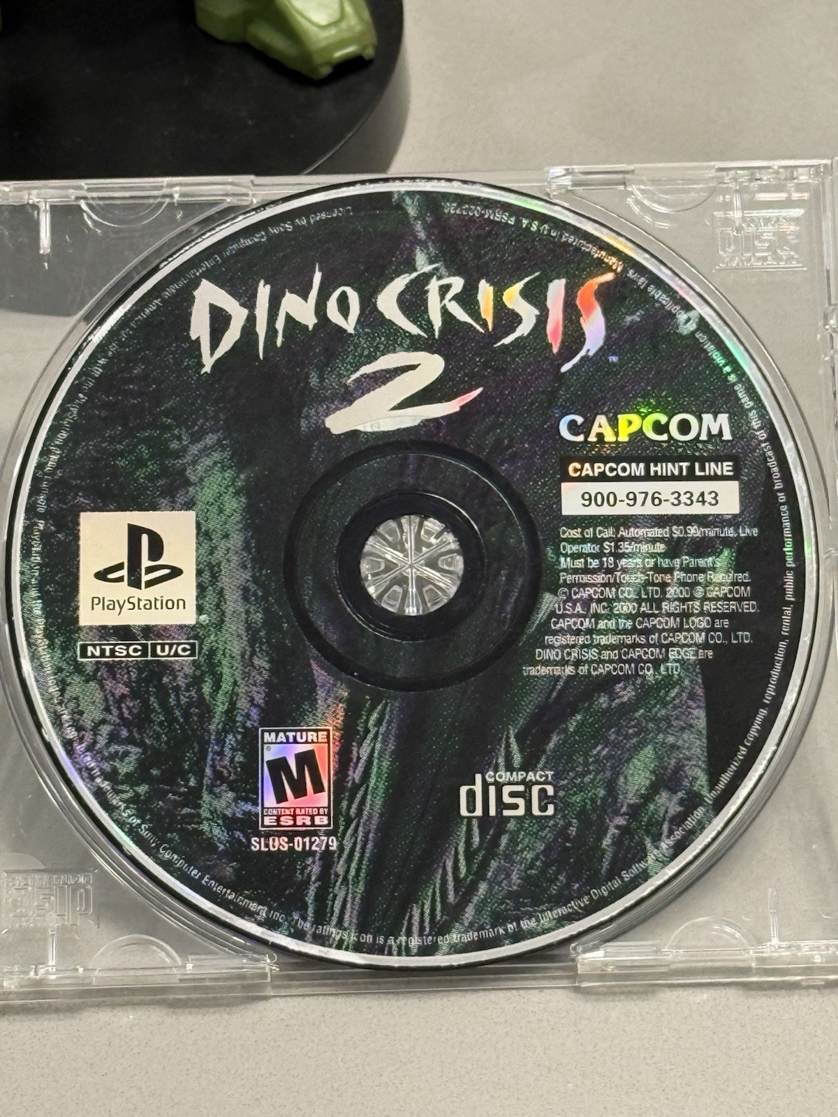 Dino Crisis 2 (Sony PlayStation 1, 2000) PS1 Disc Only TESTED