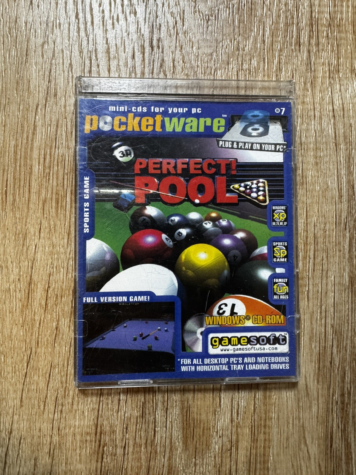 Perfect Pool – Pocketware Mini-CDs For Your PC Computer Game (Windows CD-ROM)