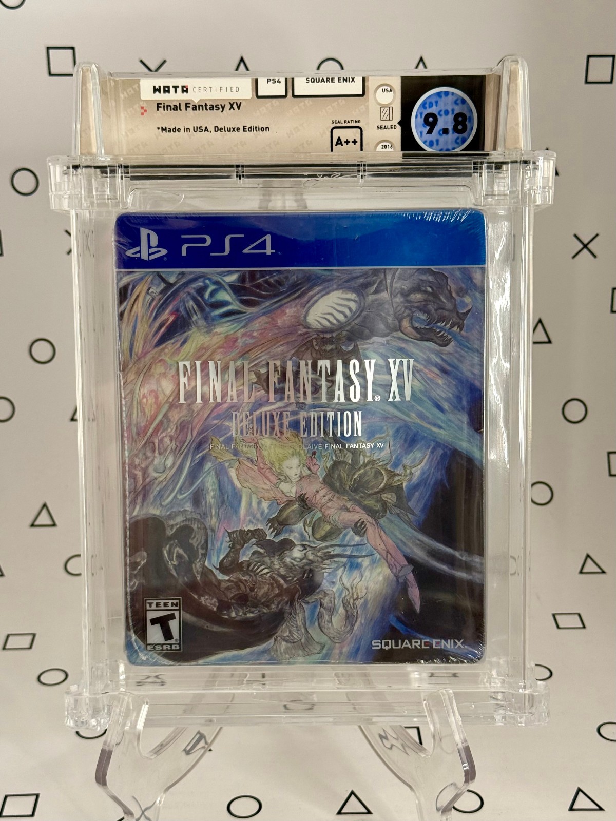 Final Fantasy XV / 15: Deluxe Edition Sealed – PS4 – WATA 9.8, A++ – Pop 1 Grail