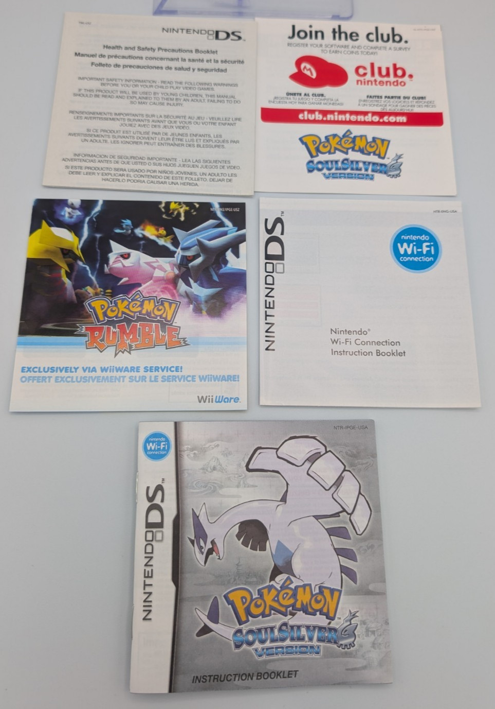 Pokemon: SoulSilver Version (Nintendo DS, 2010) – Authentic CIB Complete Tested