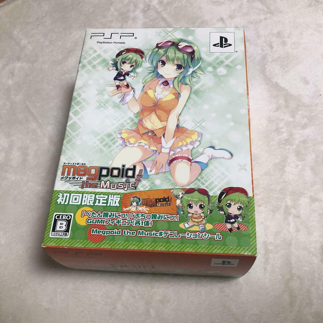 PSP Megpoid the Music # Limited Edition include GUMI Figure Play station NTSC-J