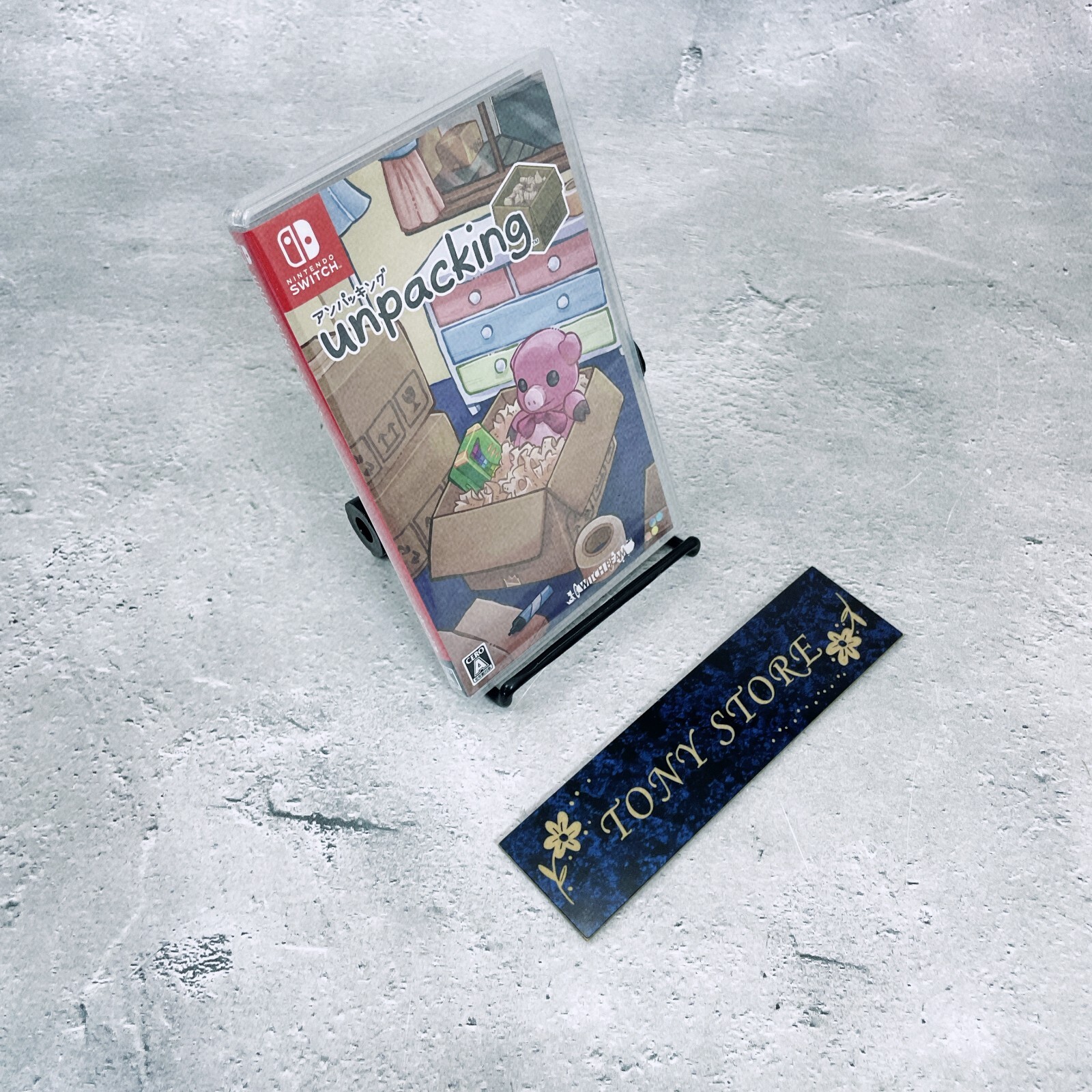 Switch Unpacking Regular Edition Software JP Video Game Action Adventure Puzzle
