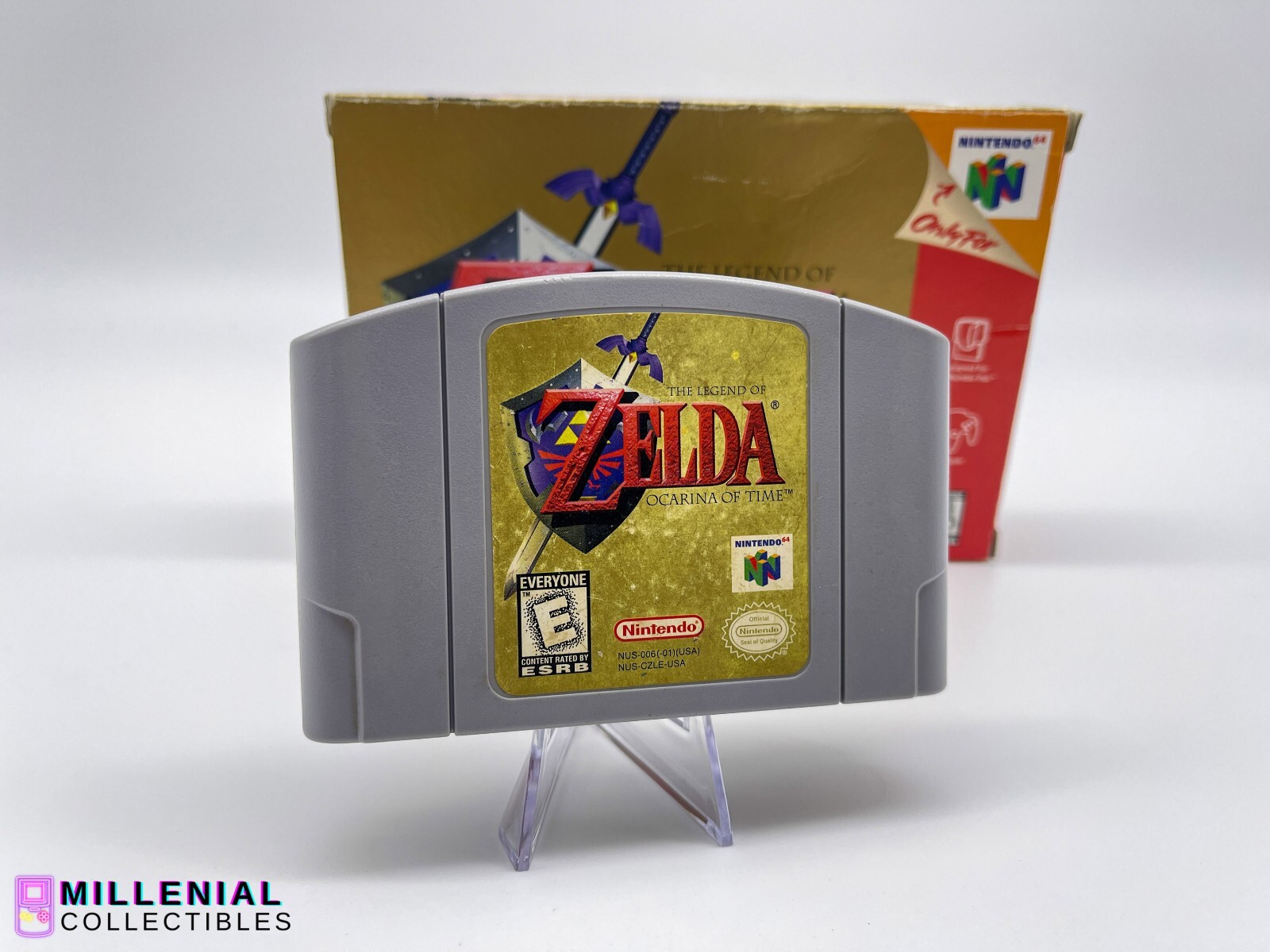 Legend of Zelda Ocarina Of Time Nintendo 64 CIB