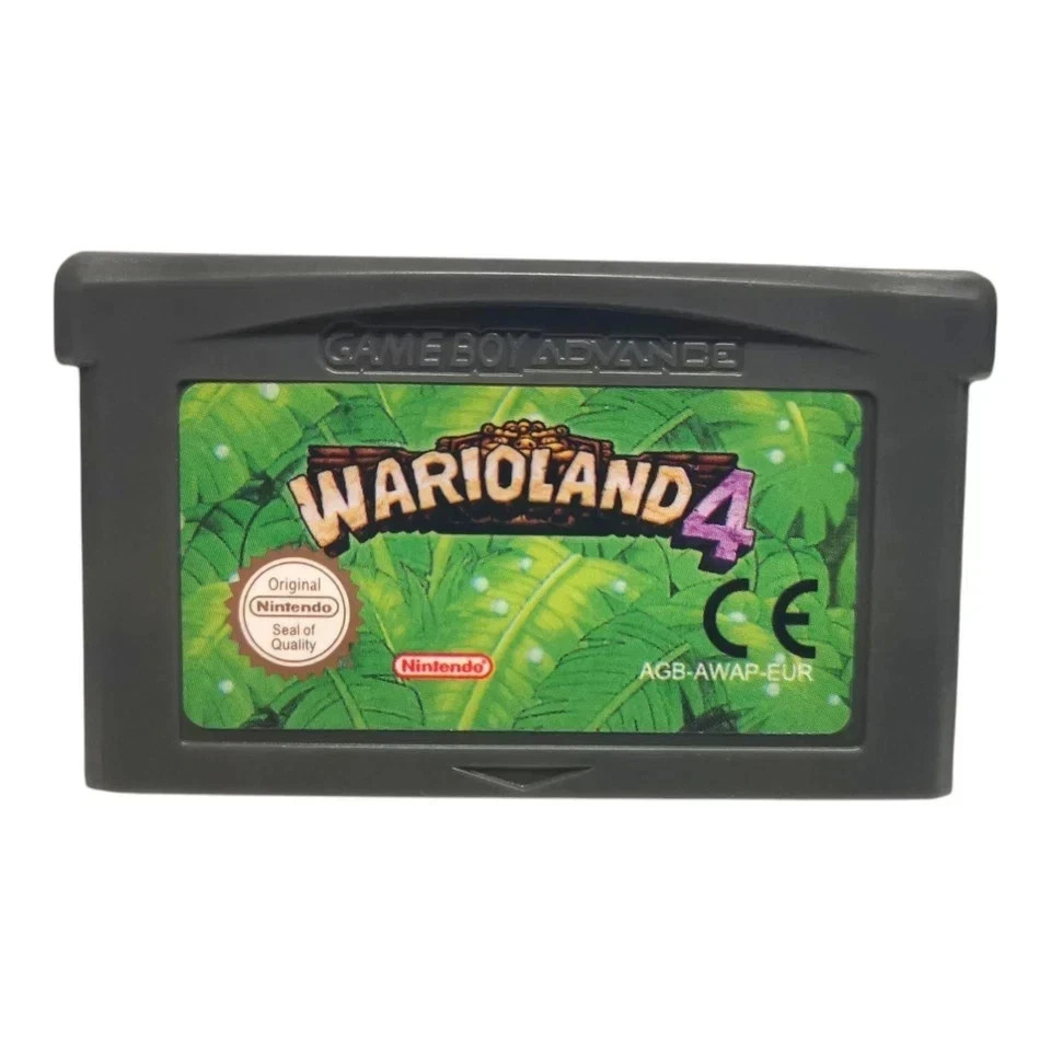 Wario Land 4 For Game boy Advance GB-GBA-NDS Fast Shipping Tested 2001