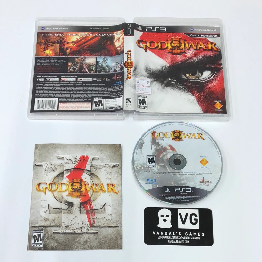 Ps3 – God of War III Sony PlayStation 3 Complete #111