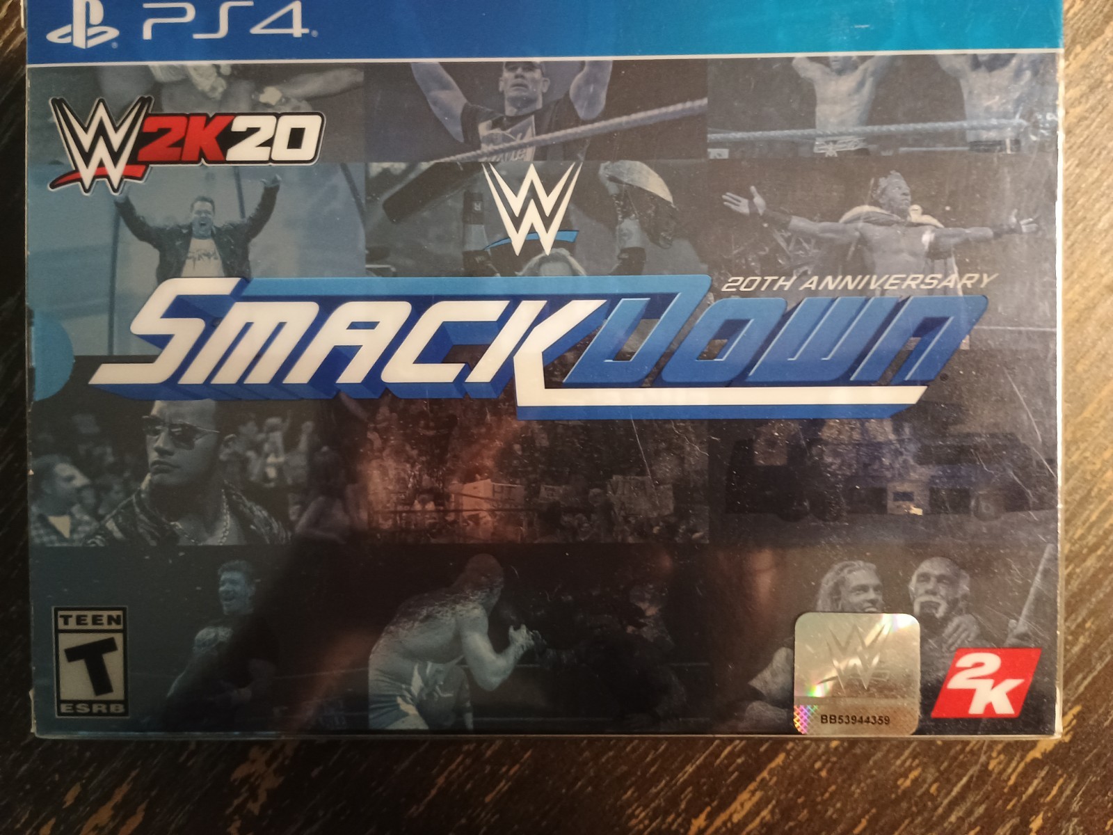 WWE 2K20 SmackDown 20th Anniversary Edition PS4 Kurt Angle signature