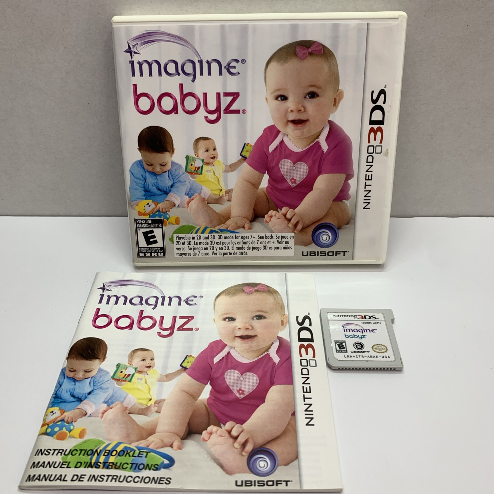 Imagine Babyz 3D for Nintendo 3DS (2012)- COMPLETE Opened But Great Condition