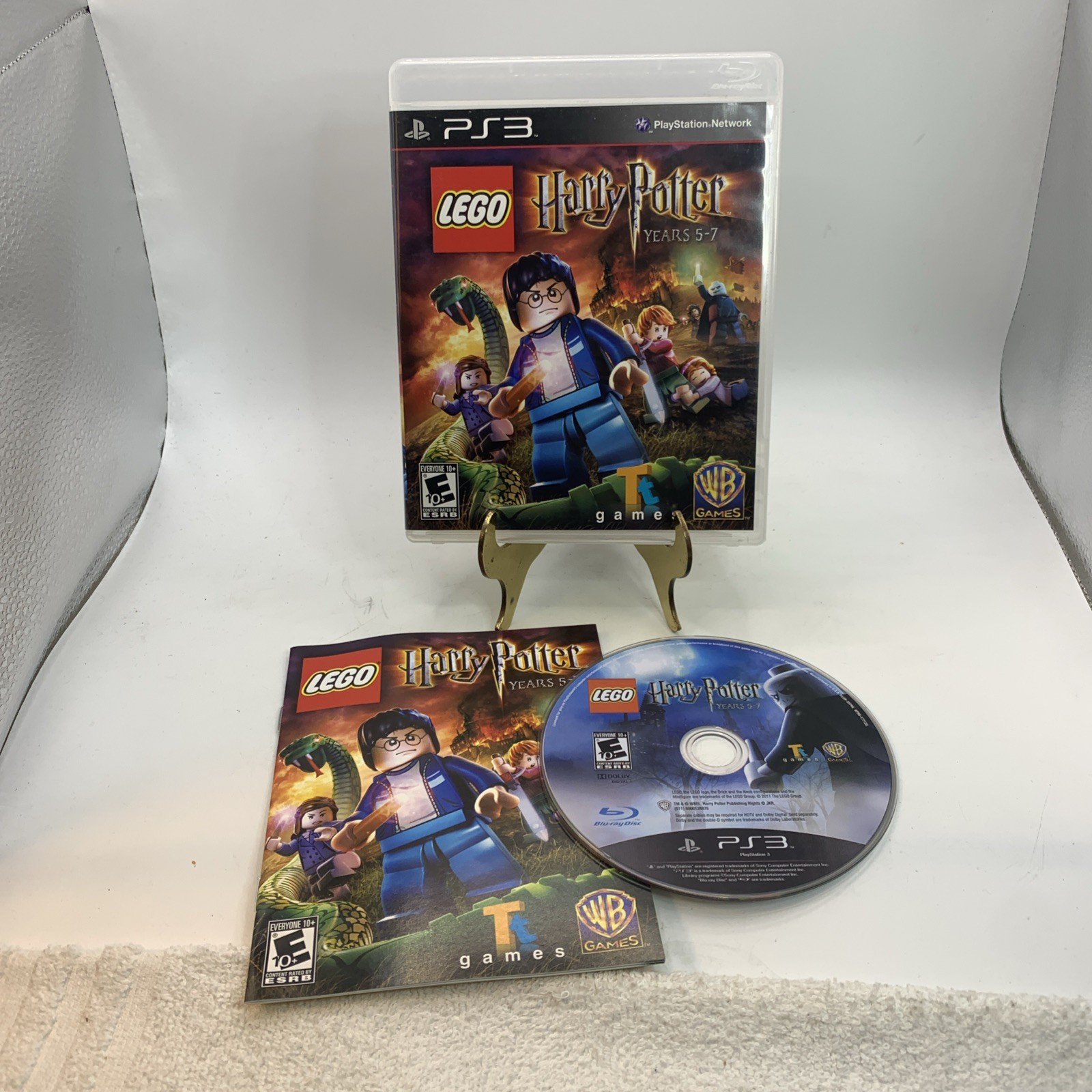 LEGO Harry Potter: Years 5-7 (Sony PlayStation 3, 2011) Complete Disc Mint