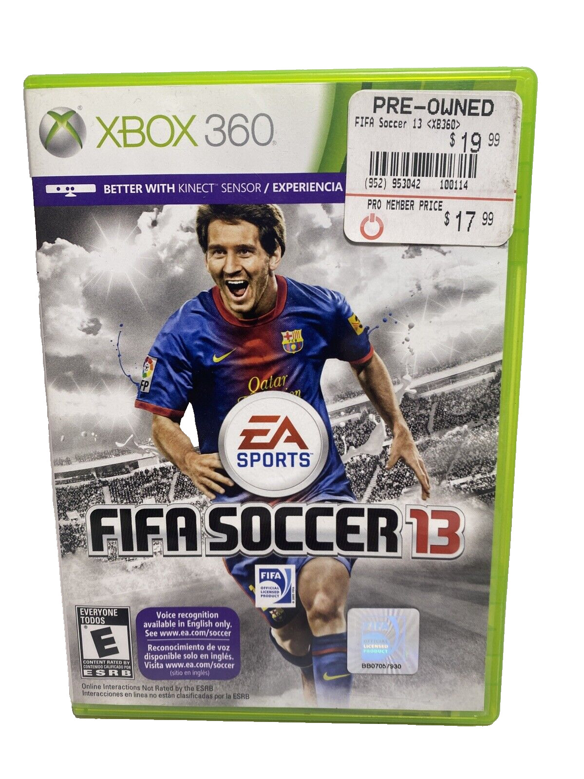 FIFA Soccer 13 (Microsoft Xbox 360, 2012)