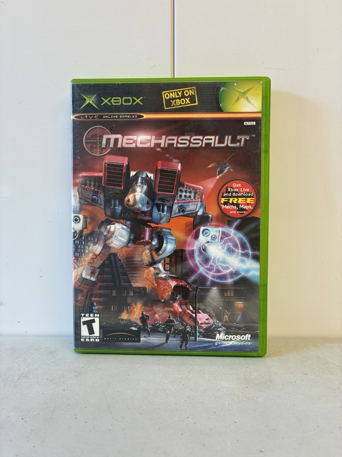 MechAssault (Microsoft Xbox, 2002) Complete with Manual (CIB)