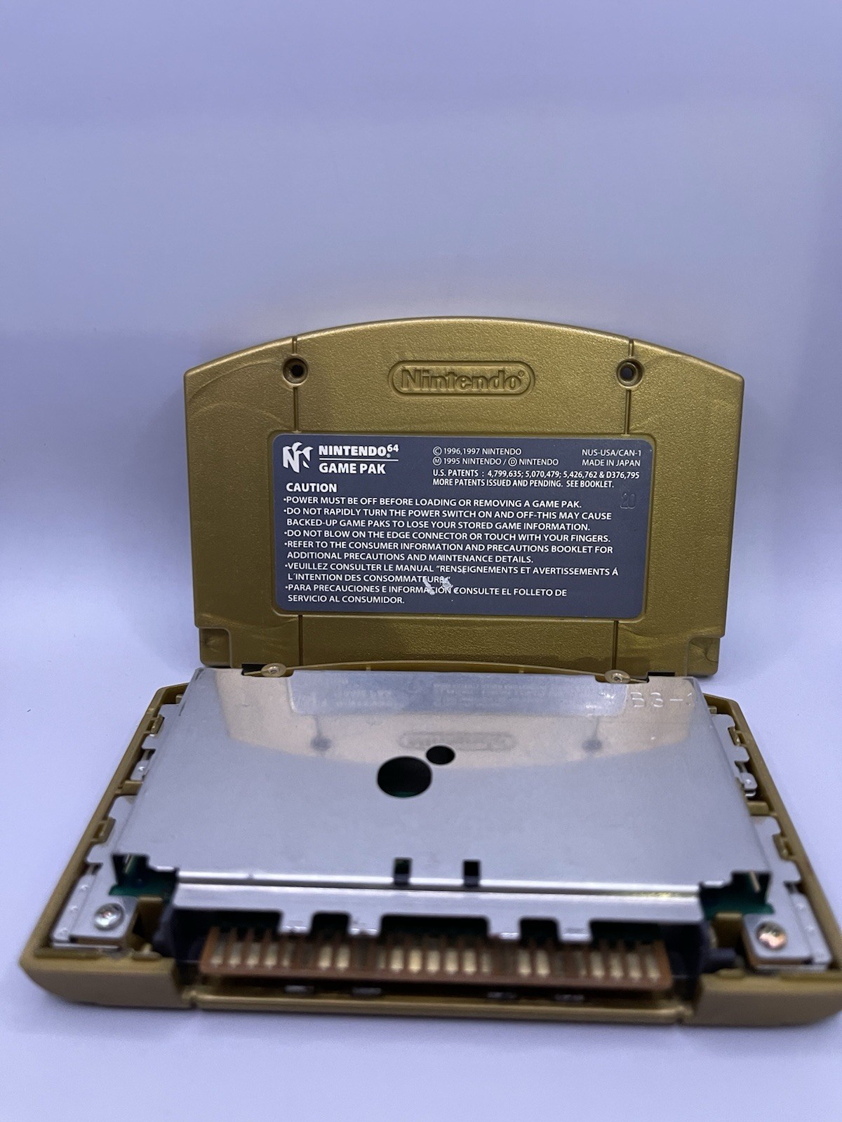 Legend of Zelda: Majora’s Mask Golden Holographic Collector’s Edition N64 Rare🔥