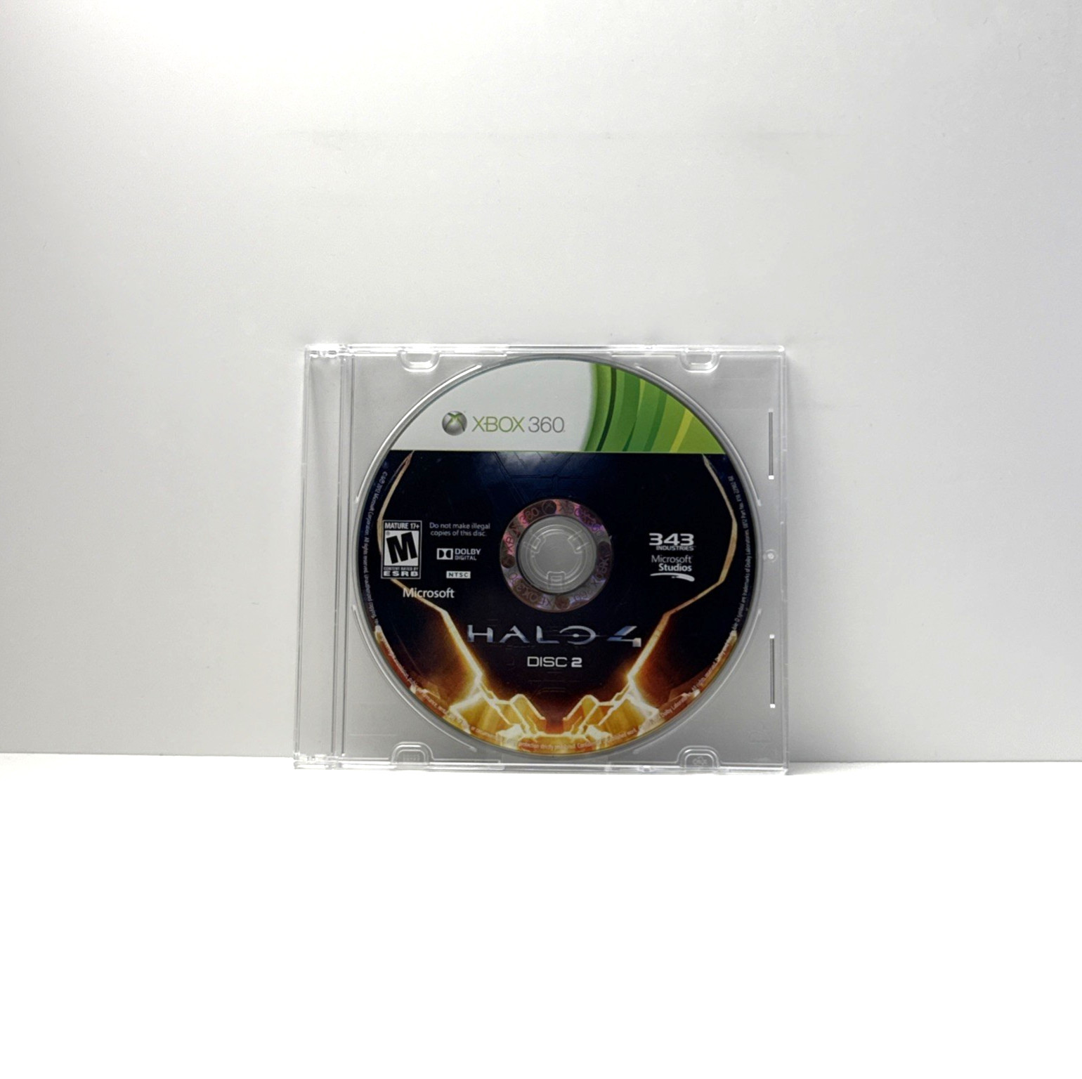 Halo 4 Microsoft Xbox 360 Game Disc 2 Only Refurbished & Tested Free Shipping