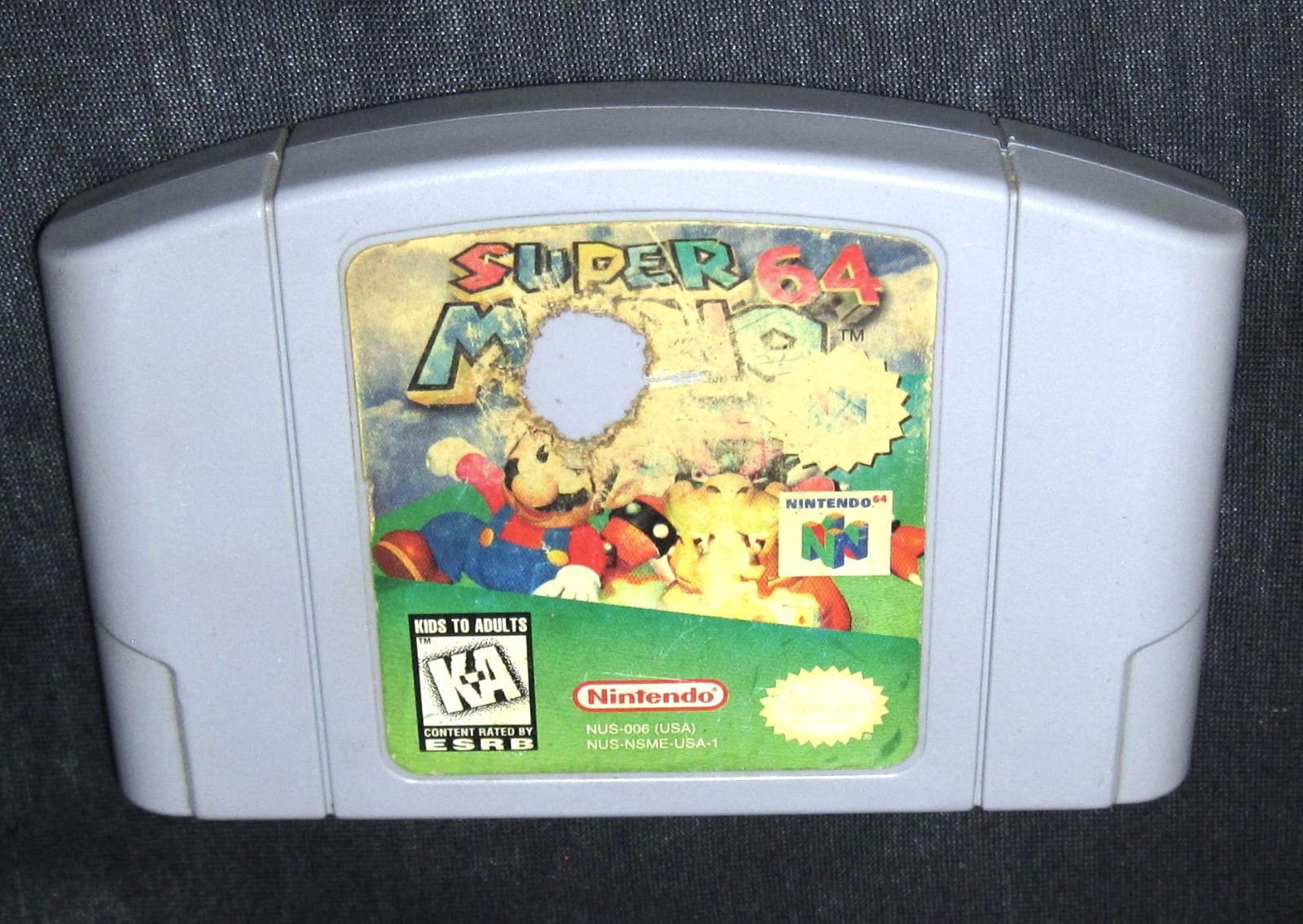 Super Mario 64 (Nintendo 64, N64, 1996) Authentic, Tested