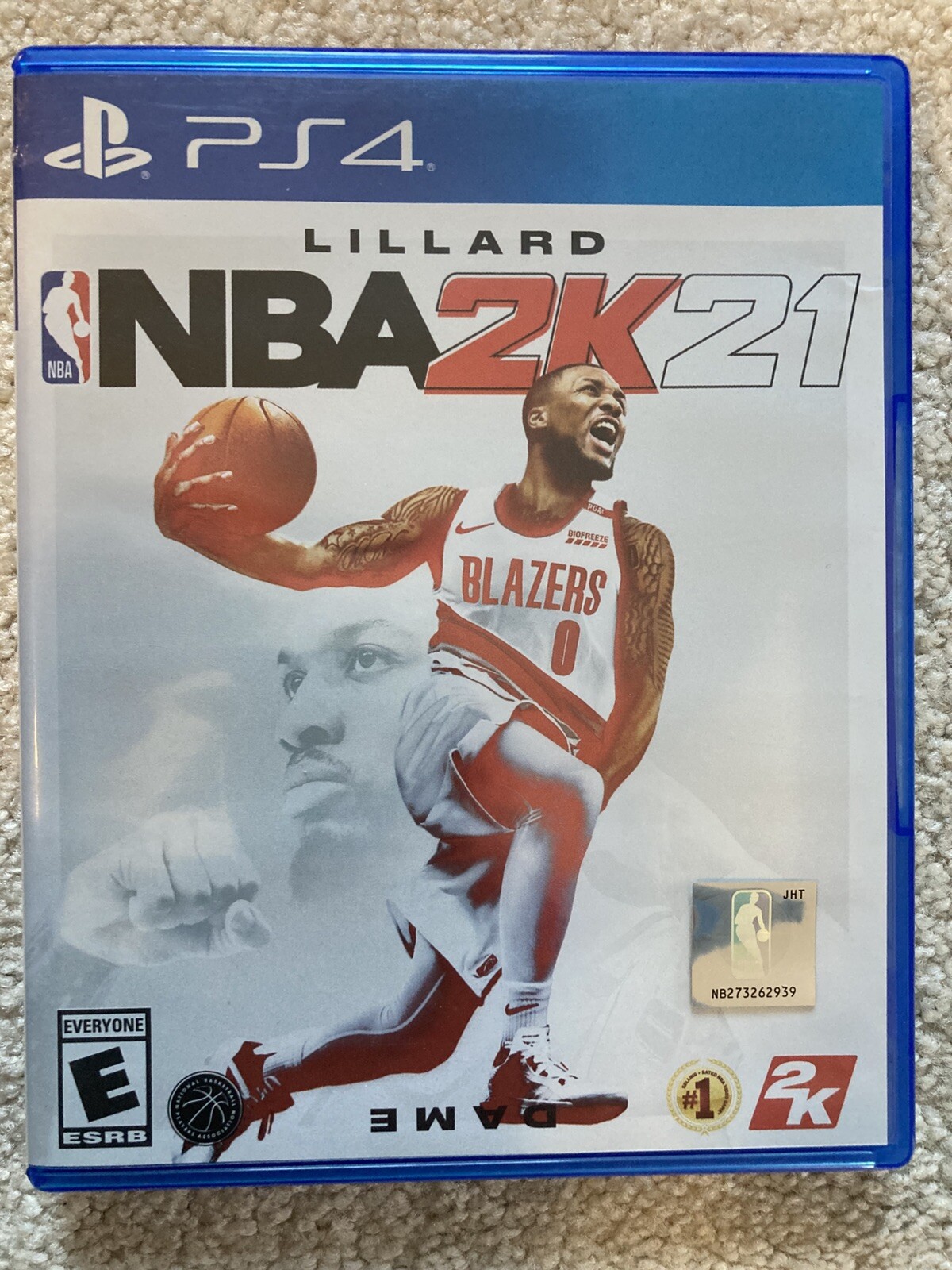 PS4 Blu-ray NBA 2K21 (2021) Game, Case, & Artwork – No Manual EX