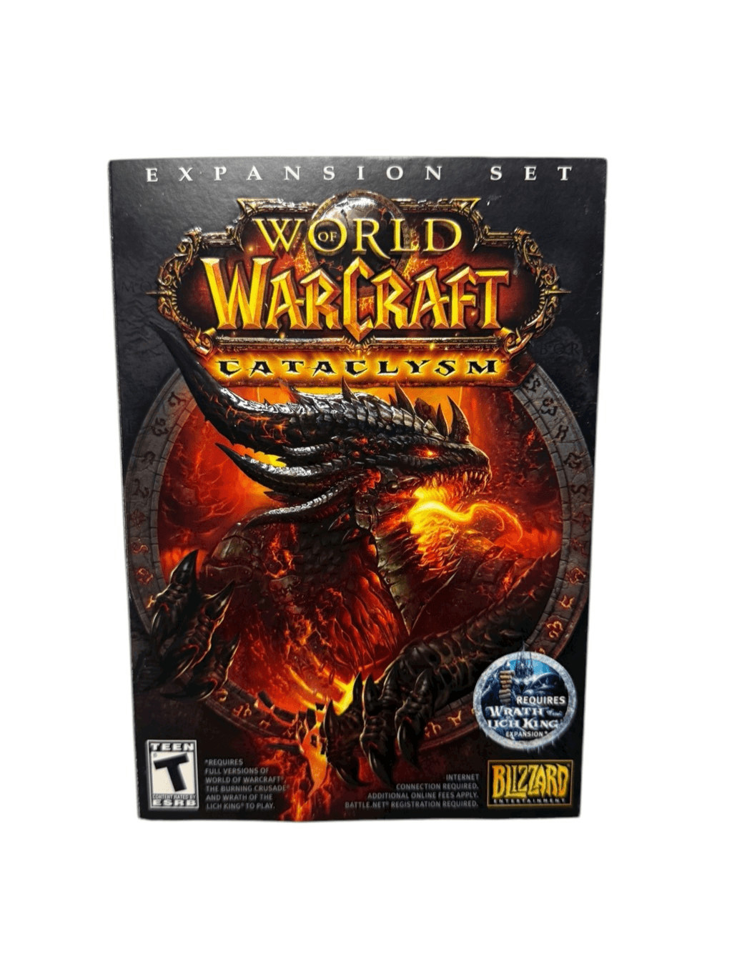 World of Warcraft Cataclysm PC Video Game Expansion Set CIB