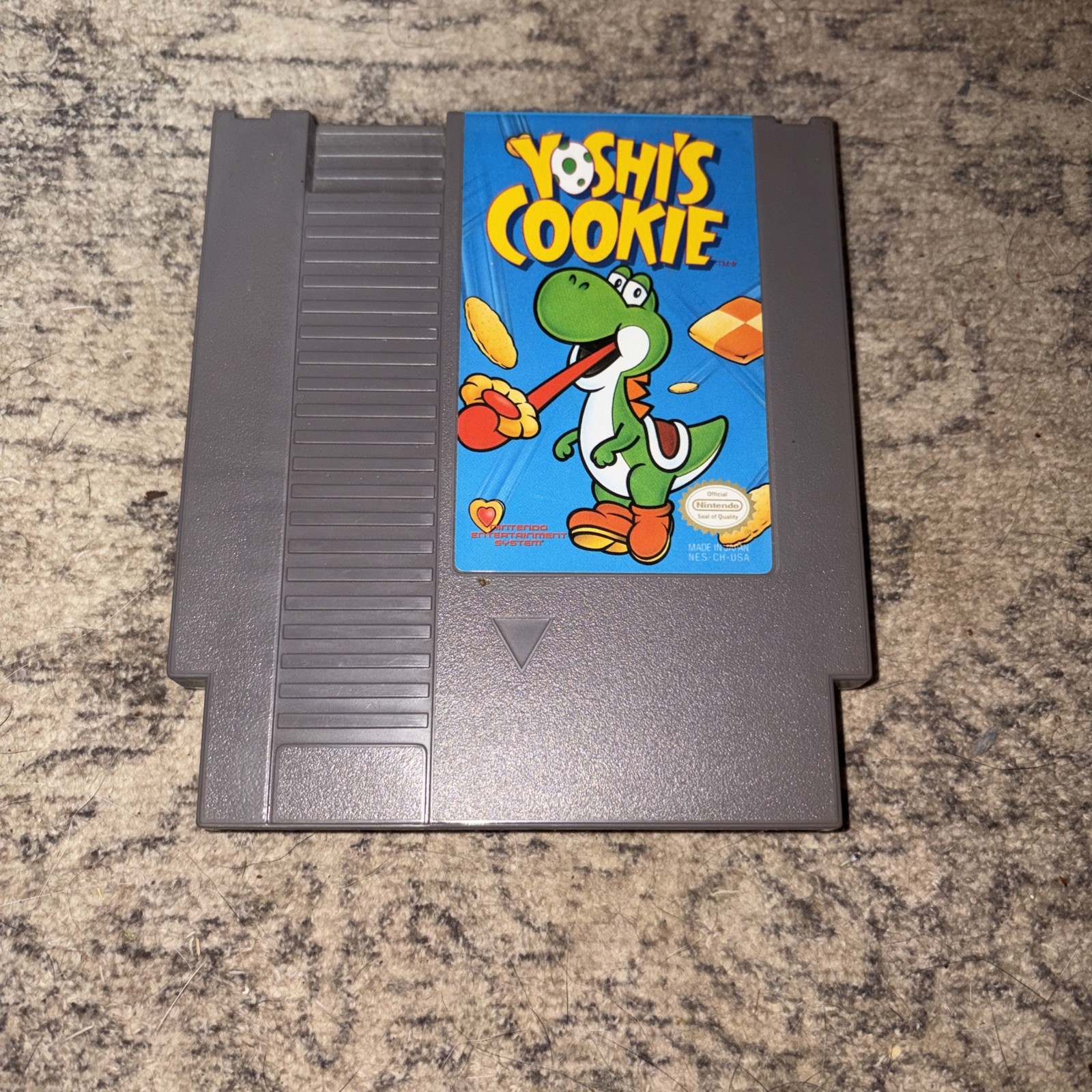 Yoshi’s Cookie (Nintendo Entertainment System, 1993)(Working) (Loose)