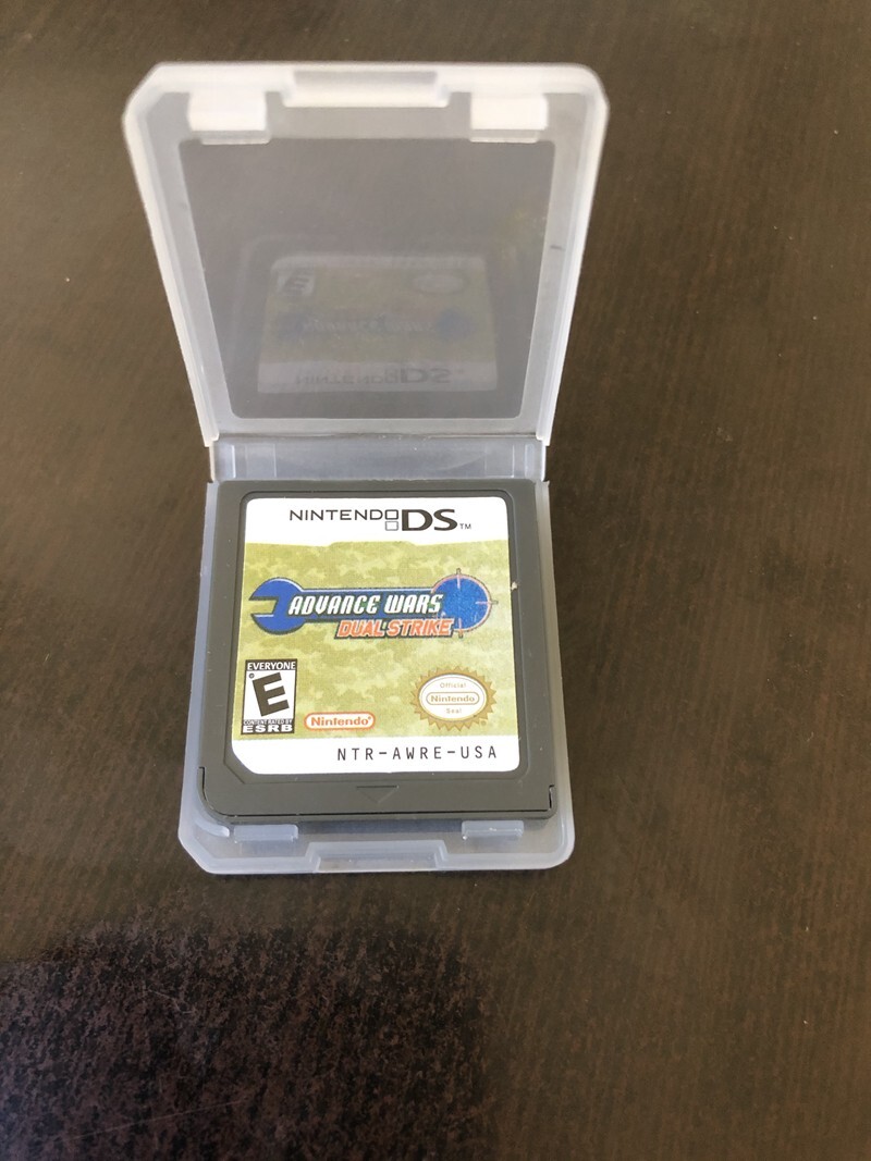 Used Nintendo DS games Advance Wars: Dual Strike cartridge Only