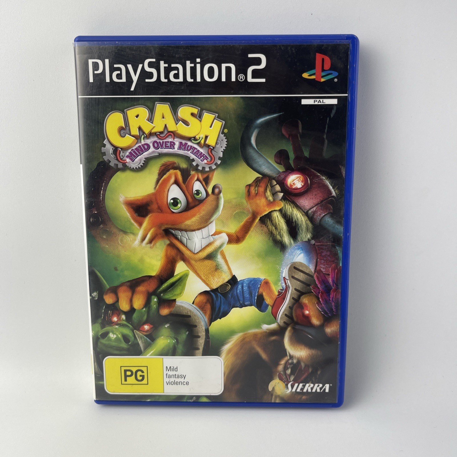 Crash Mind Over Mutant Sony PlayStation 2 PS2 Game Manual PAL Tracked postage