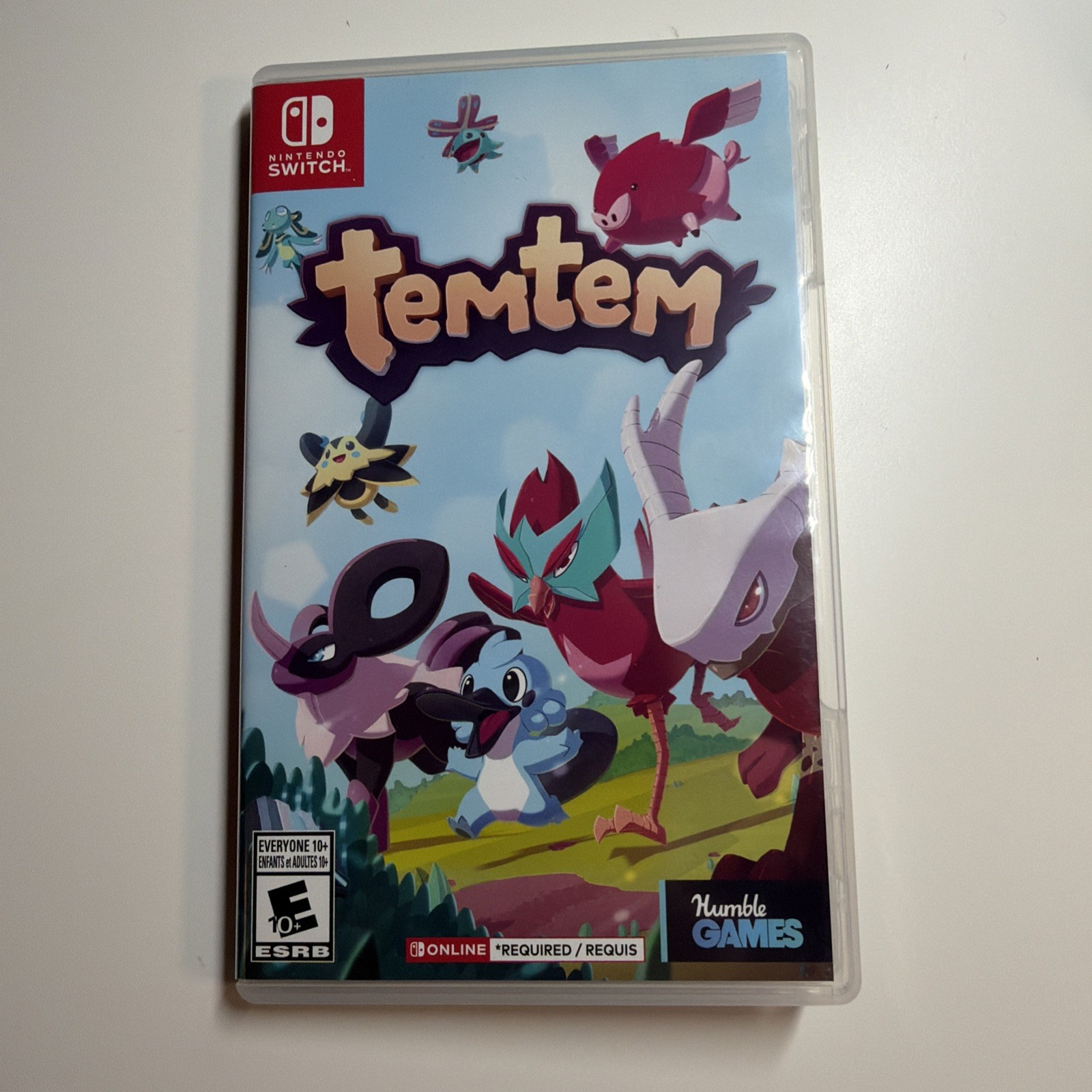 Temtem Nintendo Switch Game w/Case- see description