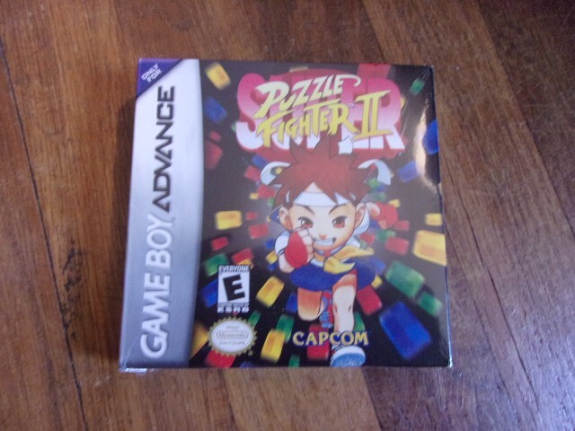2001 Capcom Puzzle Fighter II Game Boy Advance GBA, Factory Sealed!