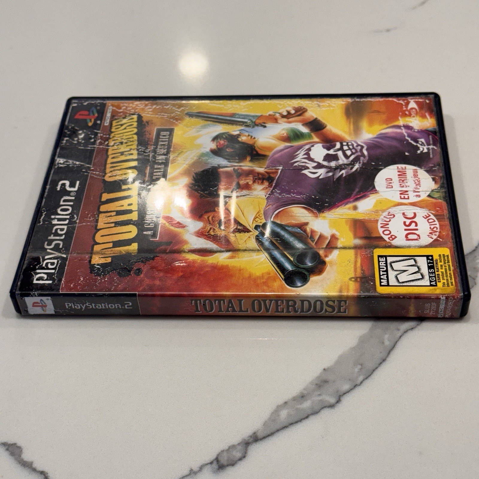 Total Overdose: Gunslinger’s Tale in Mexico (PS2) VGC Disc Complete CIB Manual