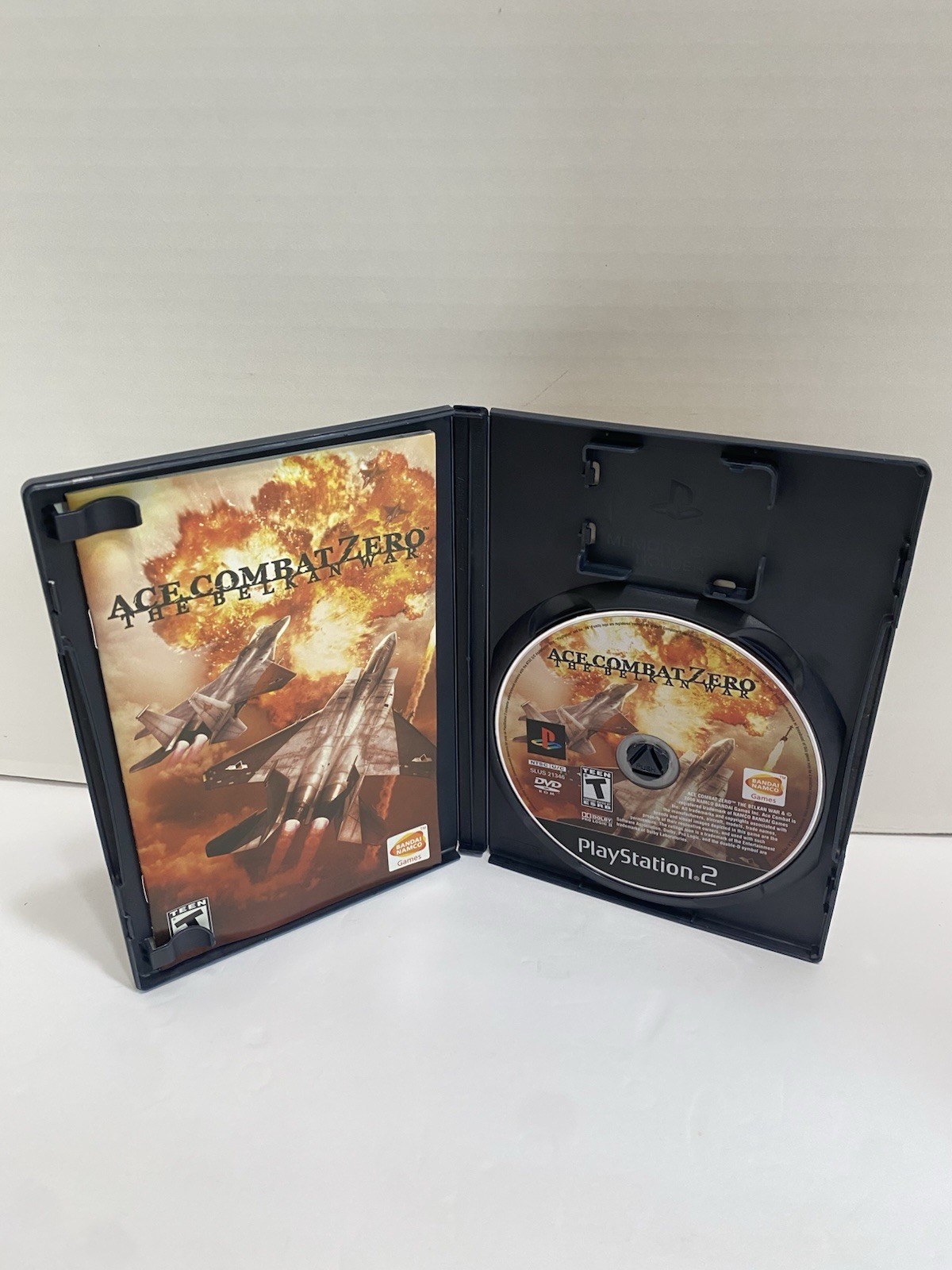 Sony PlayStation 2 PS2 – Ace Combat Zero: The Belkan War + Case & Manual -Tested