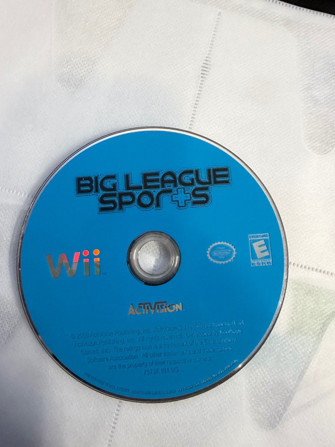 Big League Sports Wii Video Game Family Fun