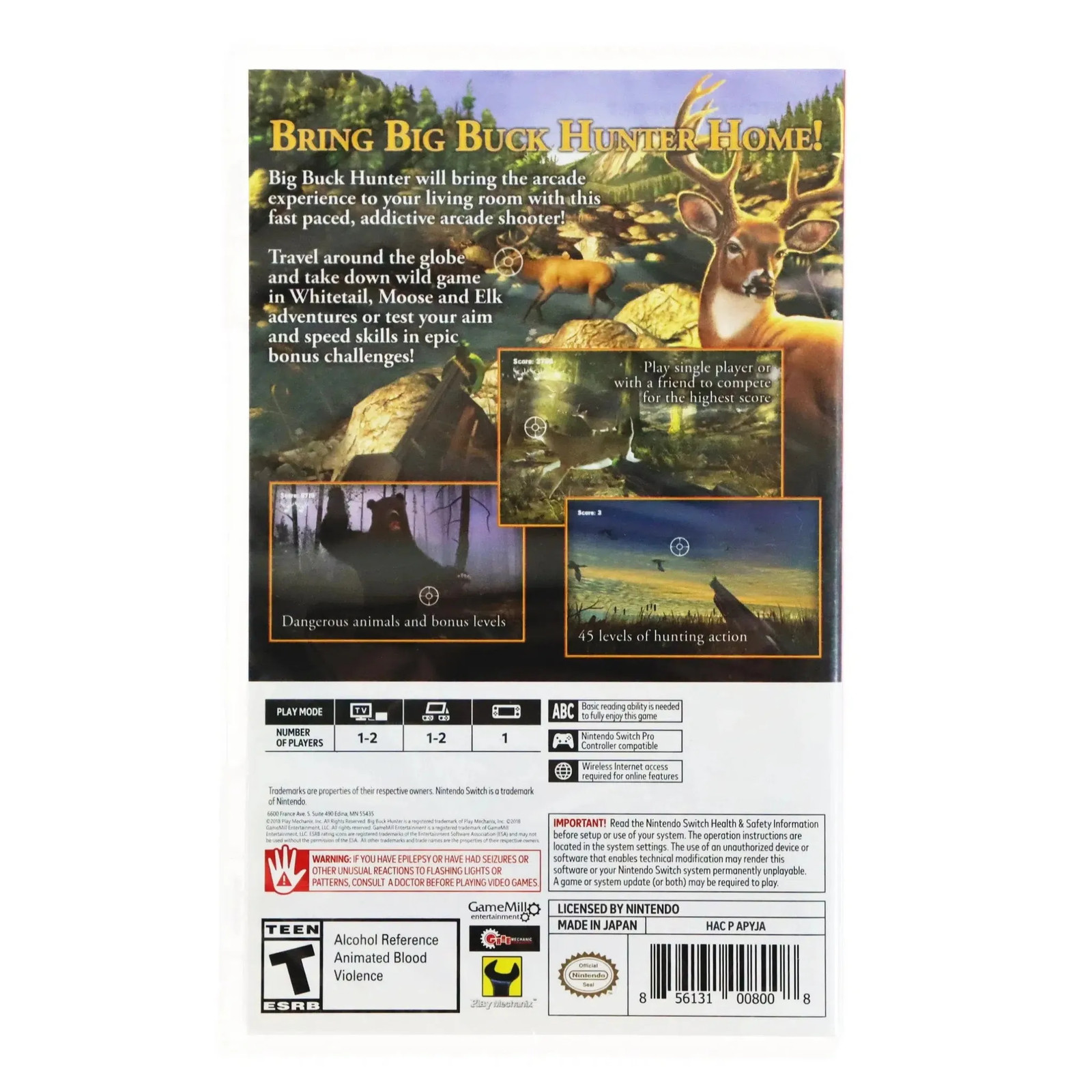 Big Buck Hunter Arcade – Nintendo Switch