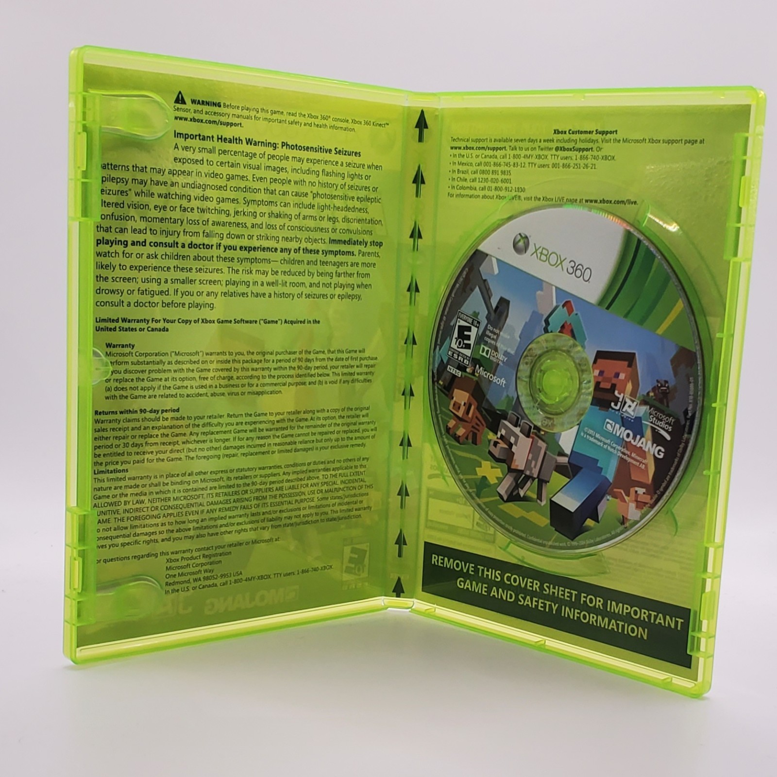 Xbox 360- Minecraft Xbox 360 edition CIB