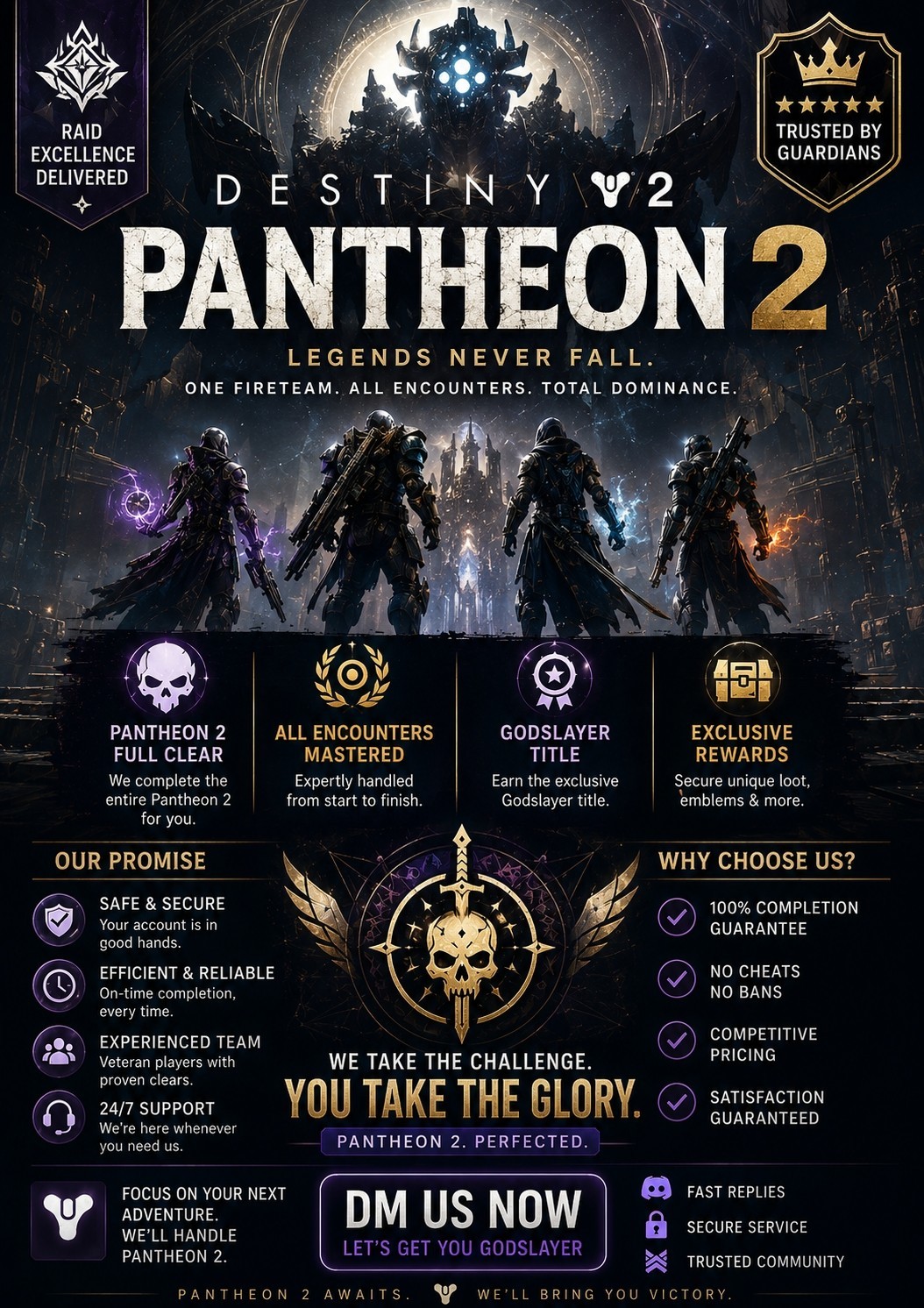 PANTHEON 2.0 • WEEK 1 COMPLETIONS • ALL PLATFORMS