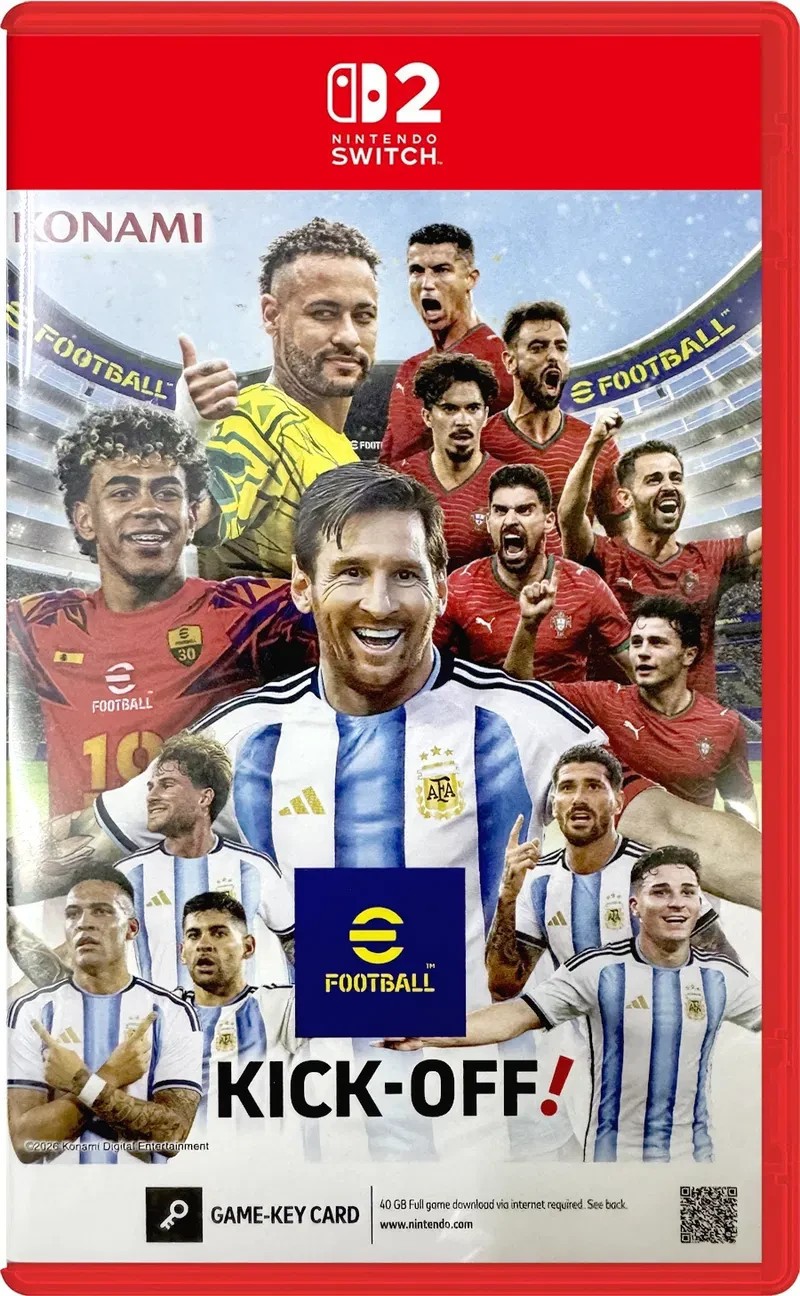 eFootball Kick-Off! (Multi-Language) Game Key Card Switch 2 Sealed [2026 Sports]