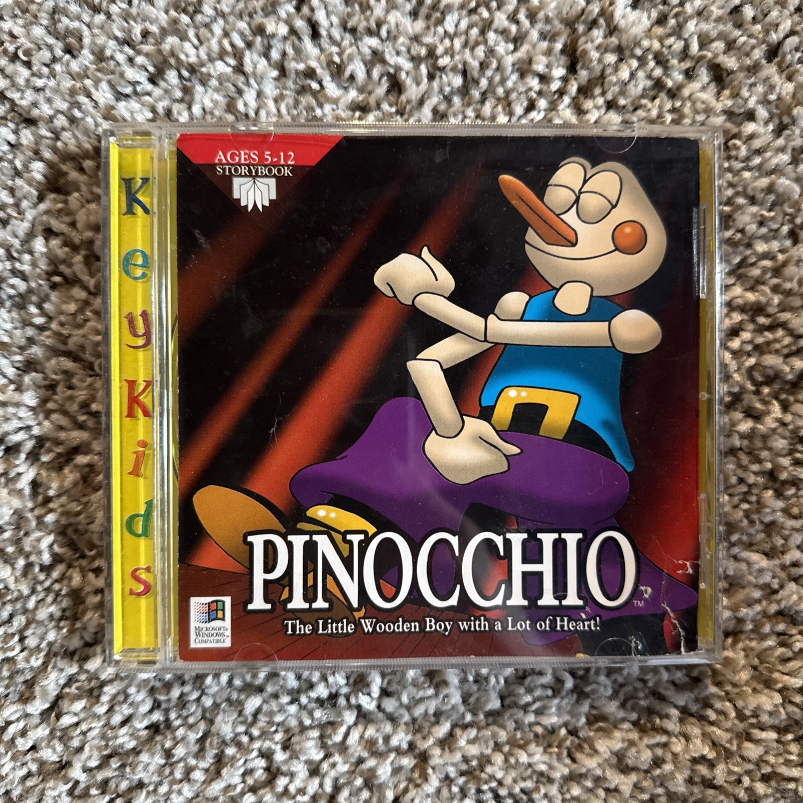 Pinocchio The Little Wooden Boy with a lot of Heart! CD-ROM For Windows 1995