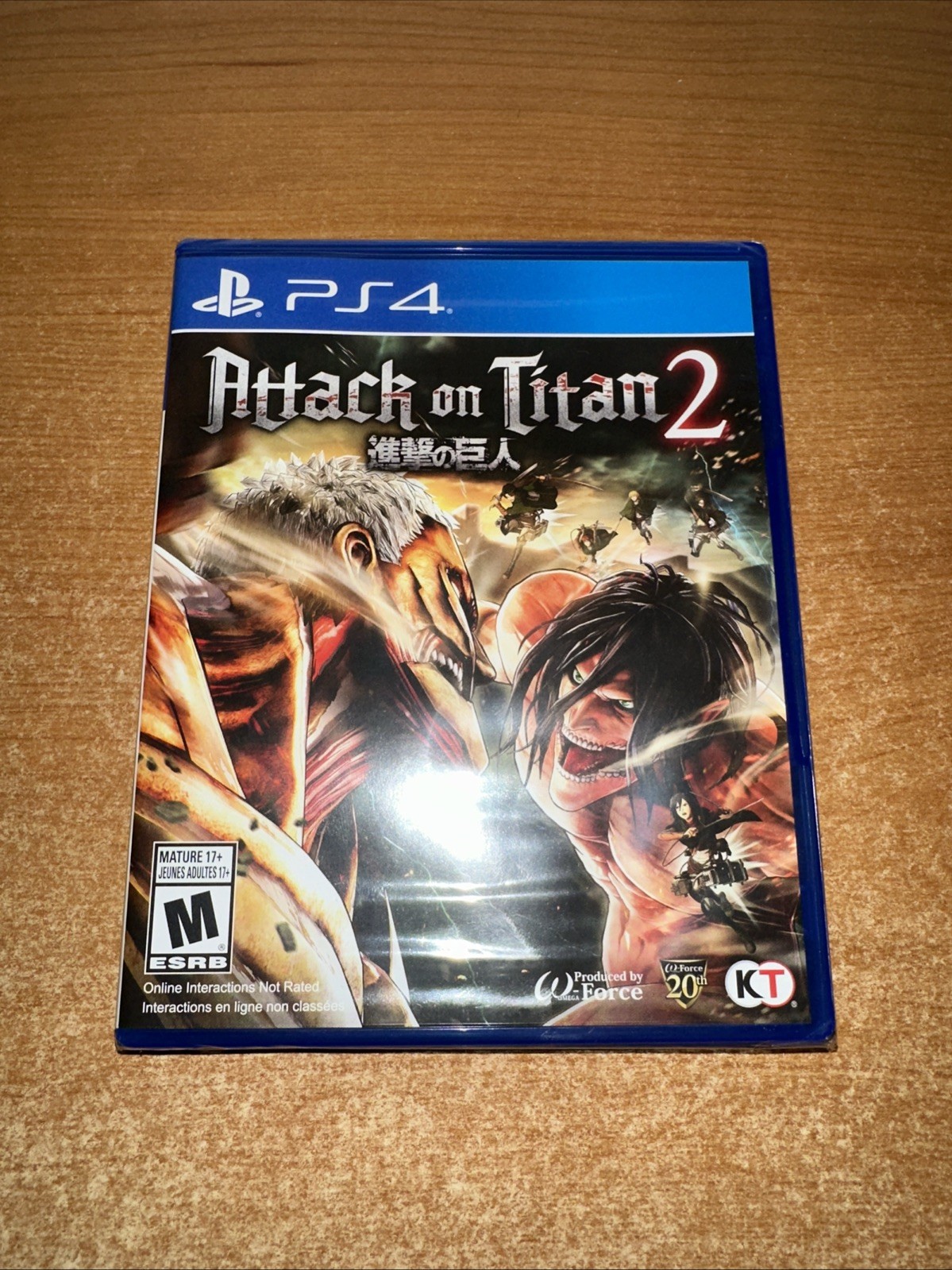 Attack on Titan 2 Sony PlayStation 4 PS4 NEW Sealed Promo Copy