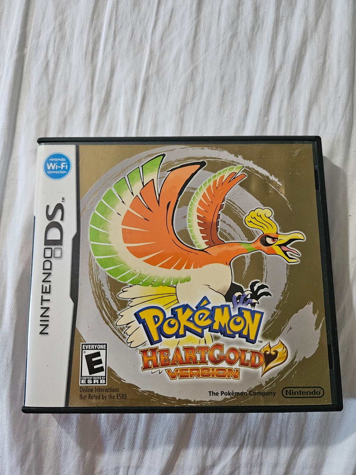 Pokemon: HeartGold Version DS Box and Game Cartridge, No Inserts