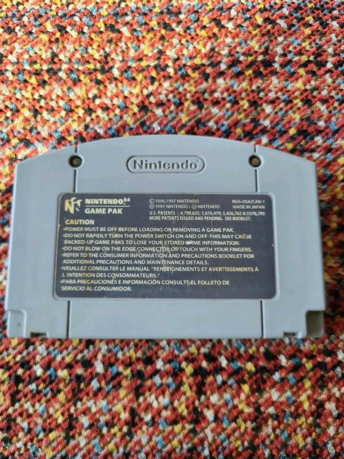 Mario Party 2 Nintendo 64 N64 Tested Working Authentic