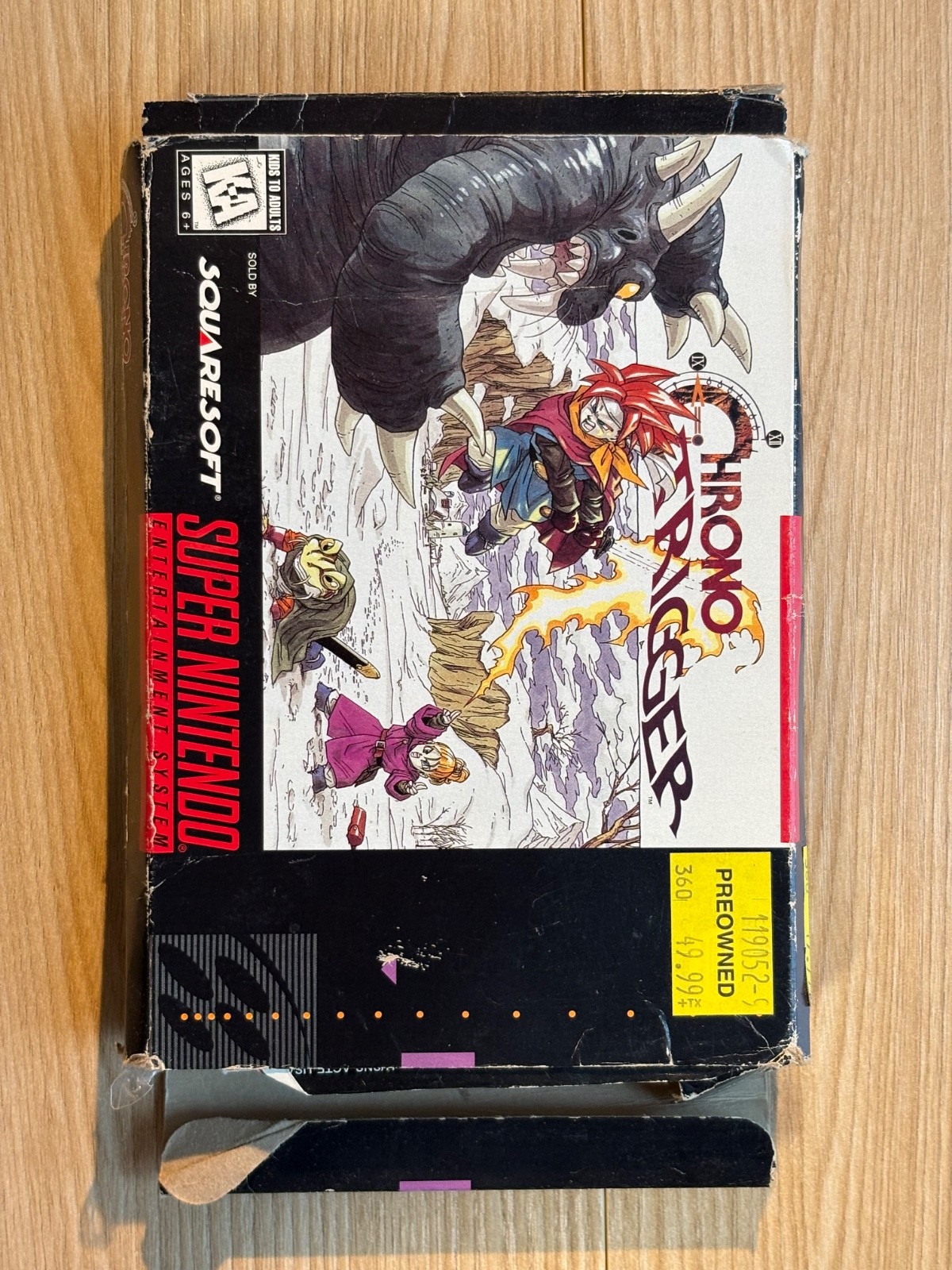 Chrono Trigger (Super Nintendo Entertainment System, 1995) w/Strategy Guide