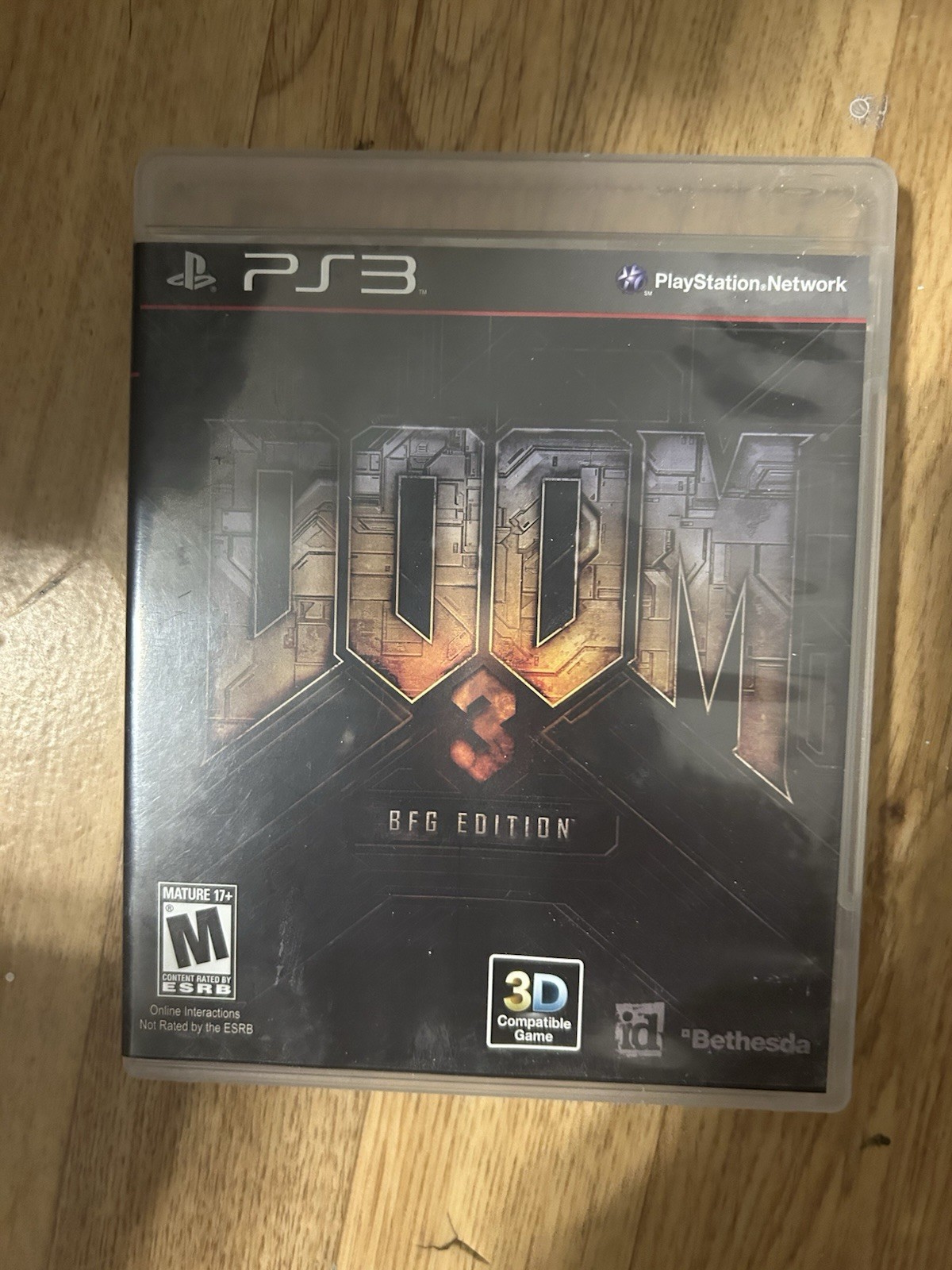 Doom 3 — BFG Edition (Sony PlayStation 3, 2012) PS3 Complete CIB Classic Doom