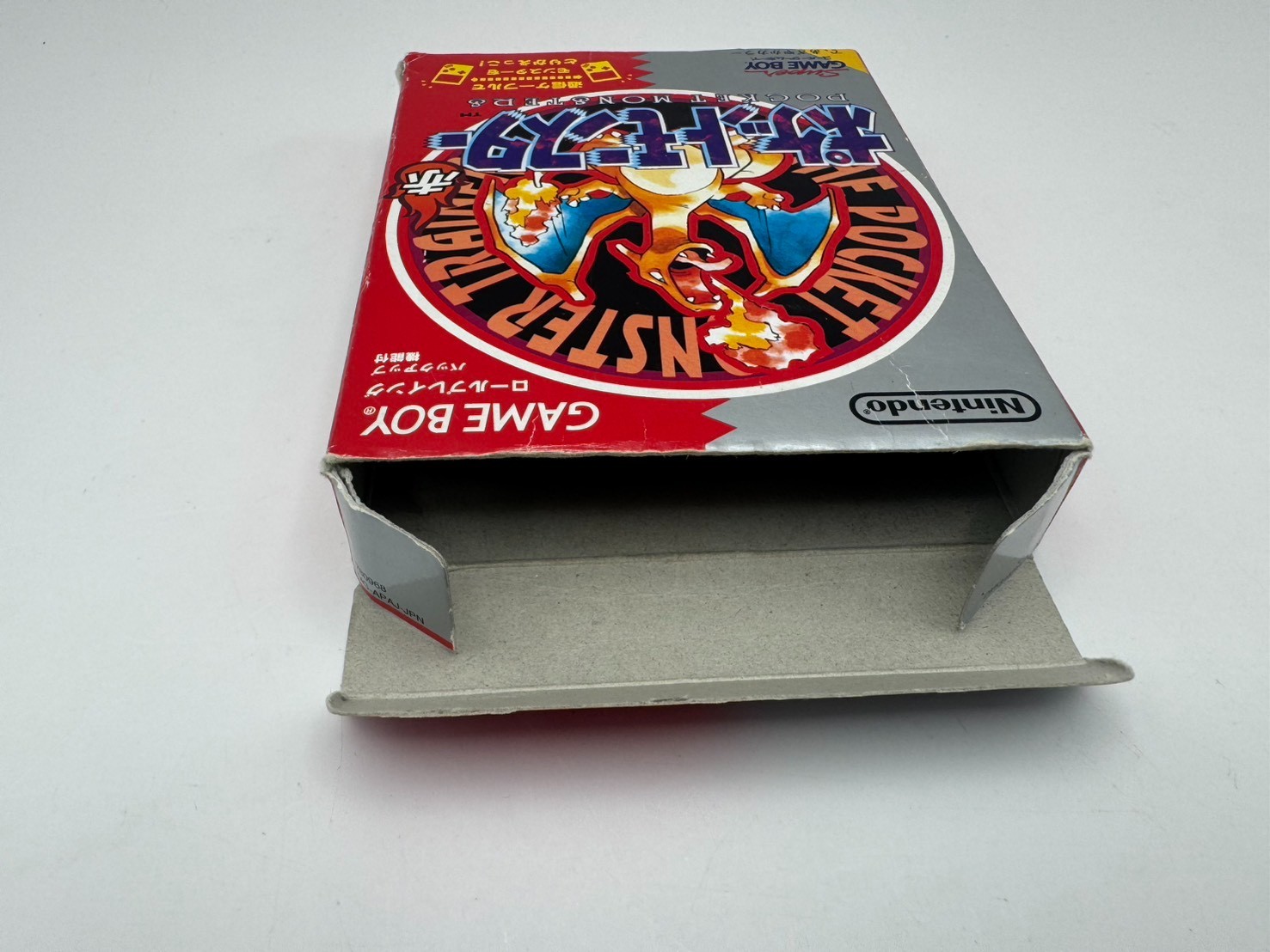 Pocket Monster Red Version Game Boy w/ Box Manual Map Japan Tested 15+